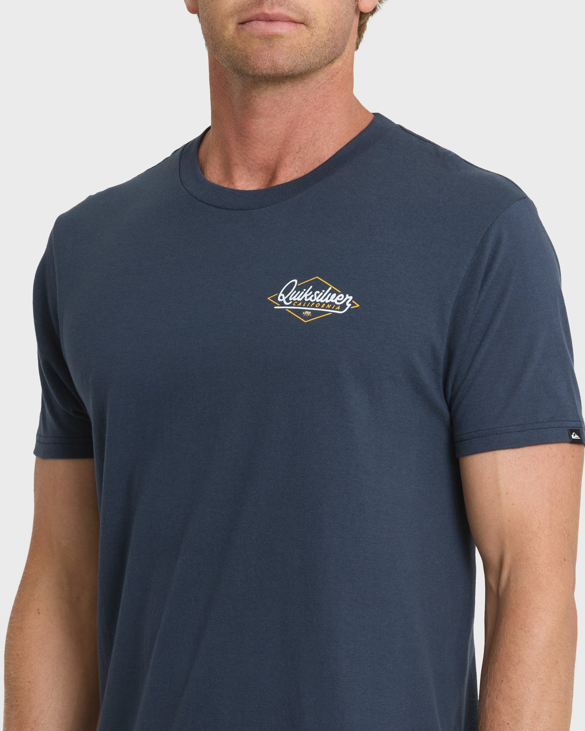 Cali Gold T-Shirt - Navy - Image 5