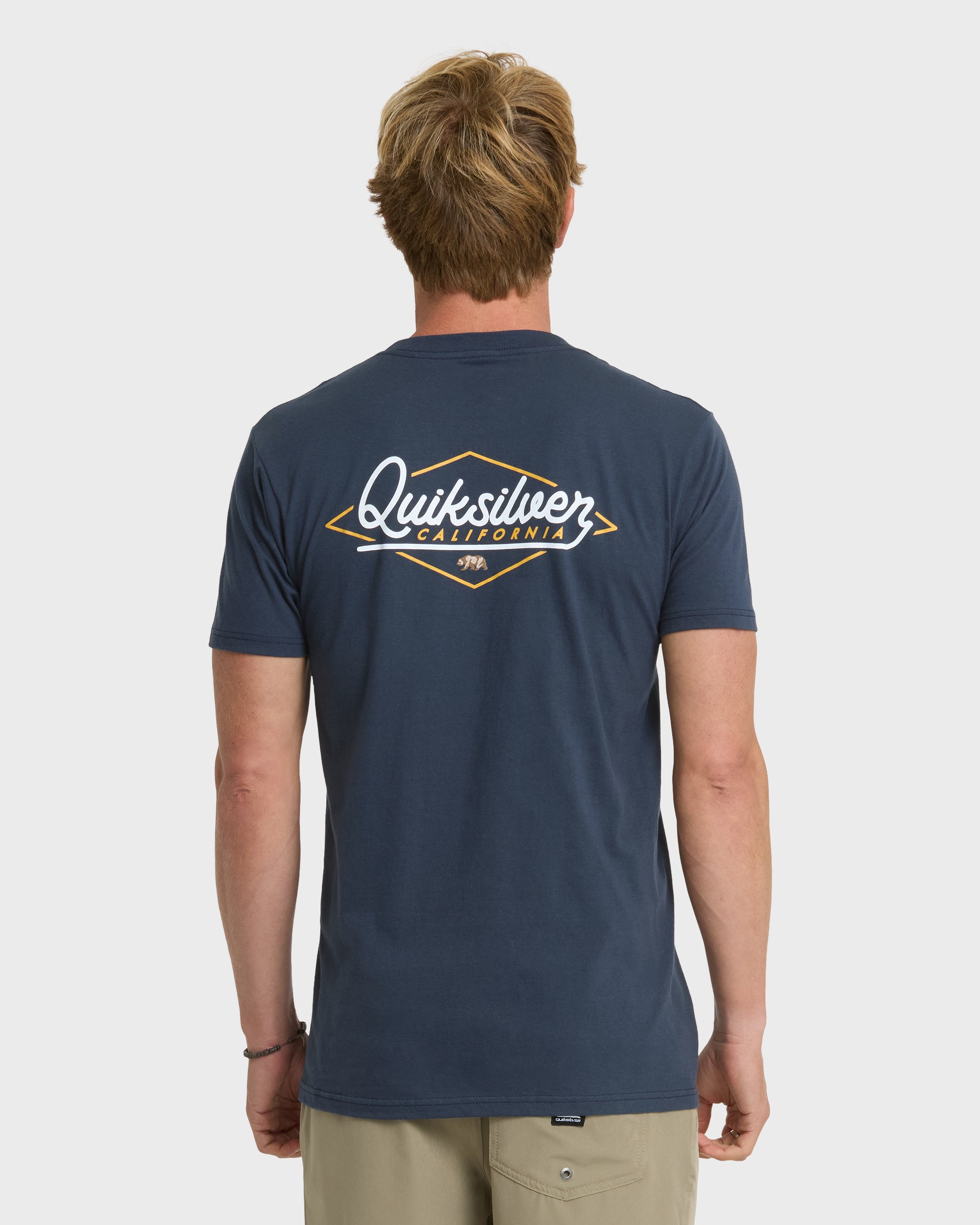Cali Gold T-Shirt - Navy - Image 2