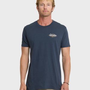 Cali Gold T-Shirt - Navy