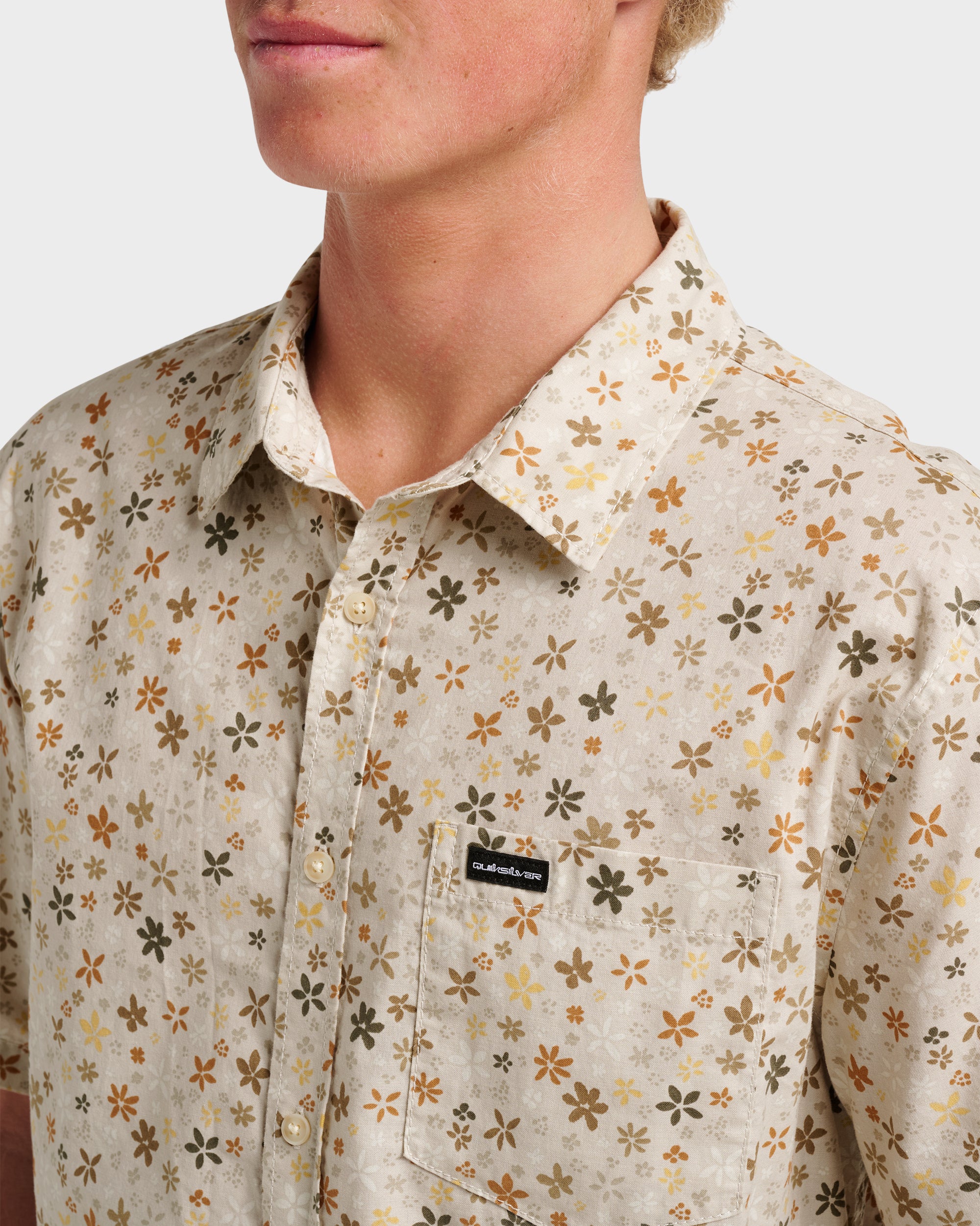Ditsy Mini Classic Short Sleeve Shirt - Moonstruck - Image 4