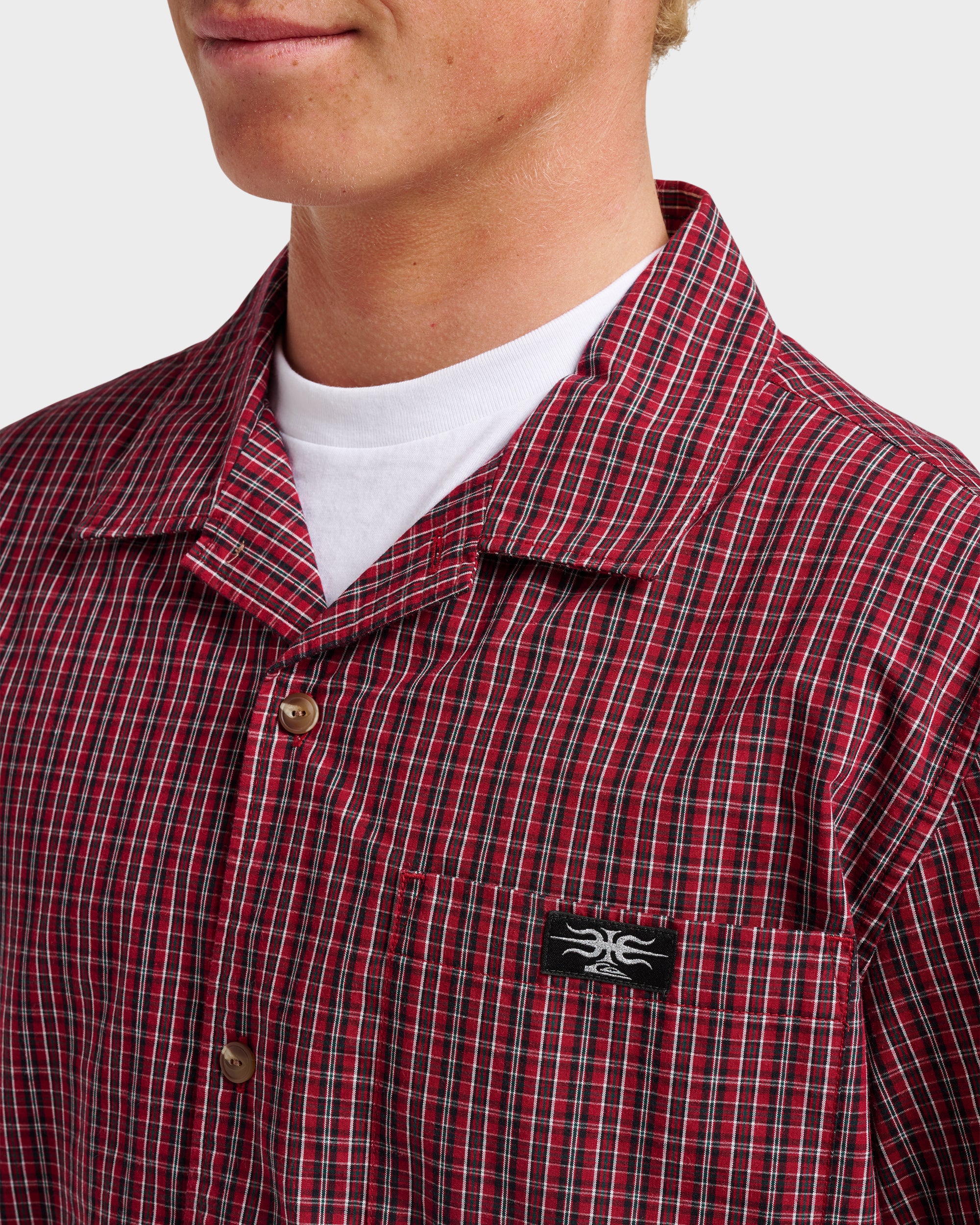 Liquid Metal Short Sleeve Shirt - Biking Red - Image 5