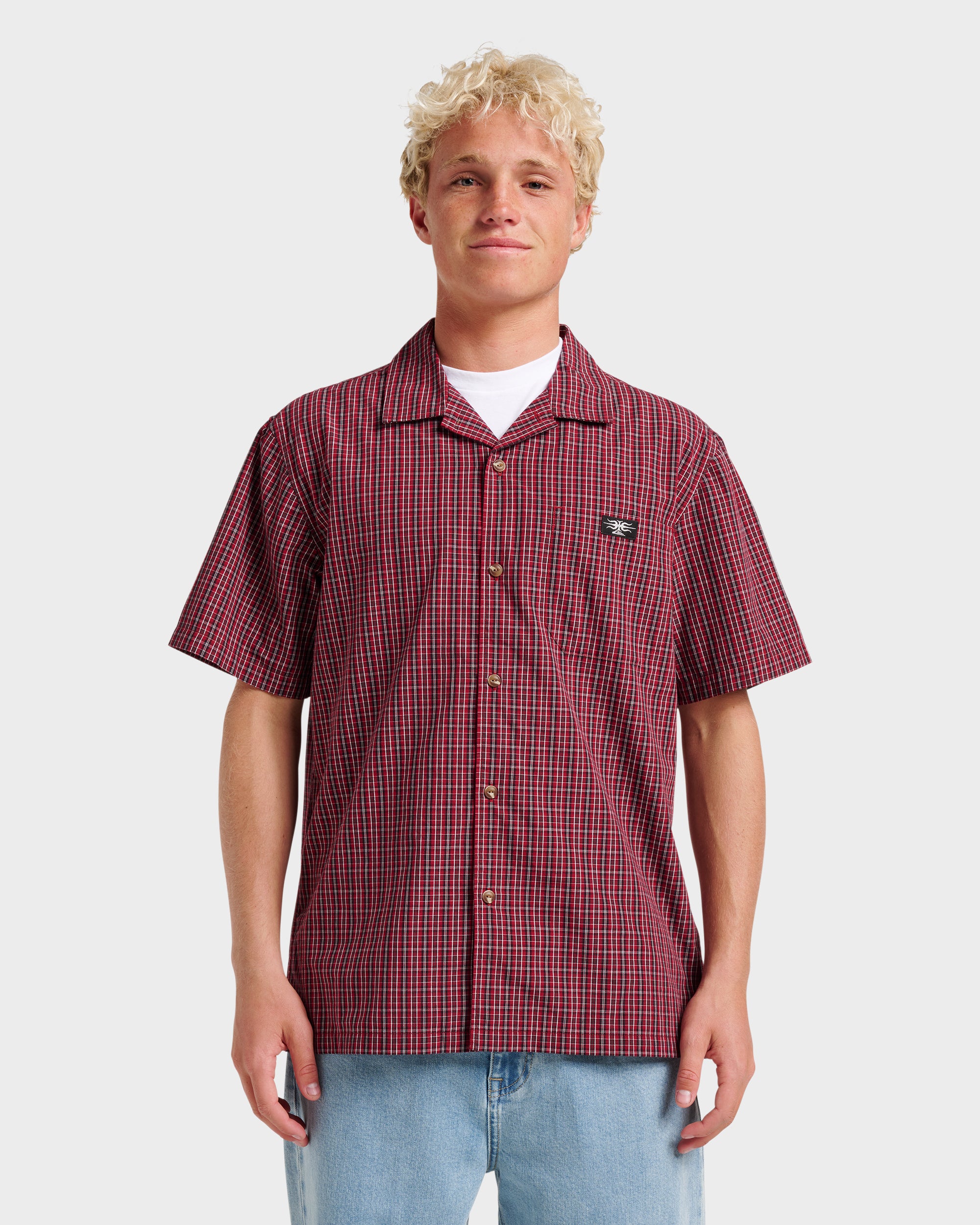 Liquid Metal Short Sleeve Shirt - Biking Red - Image 2