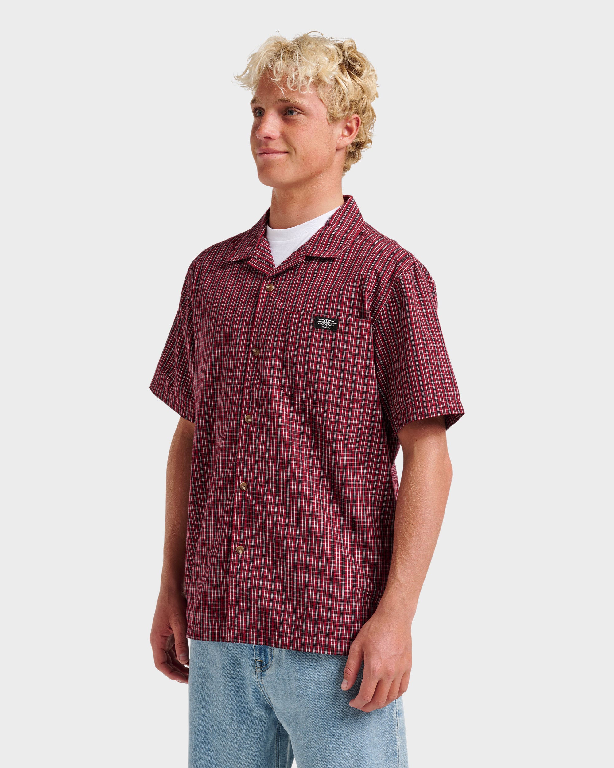 Liquid Metal Short Sleeve Shirt - Biking Red - Image 4