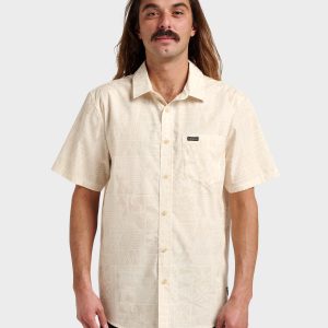 Makaha Classic Short Sleeve Shirt - Off White