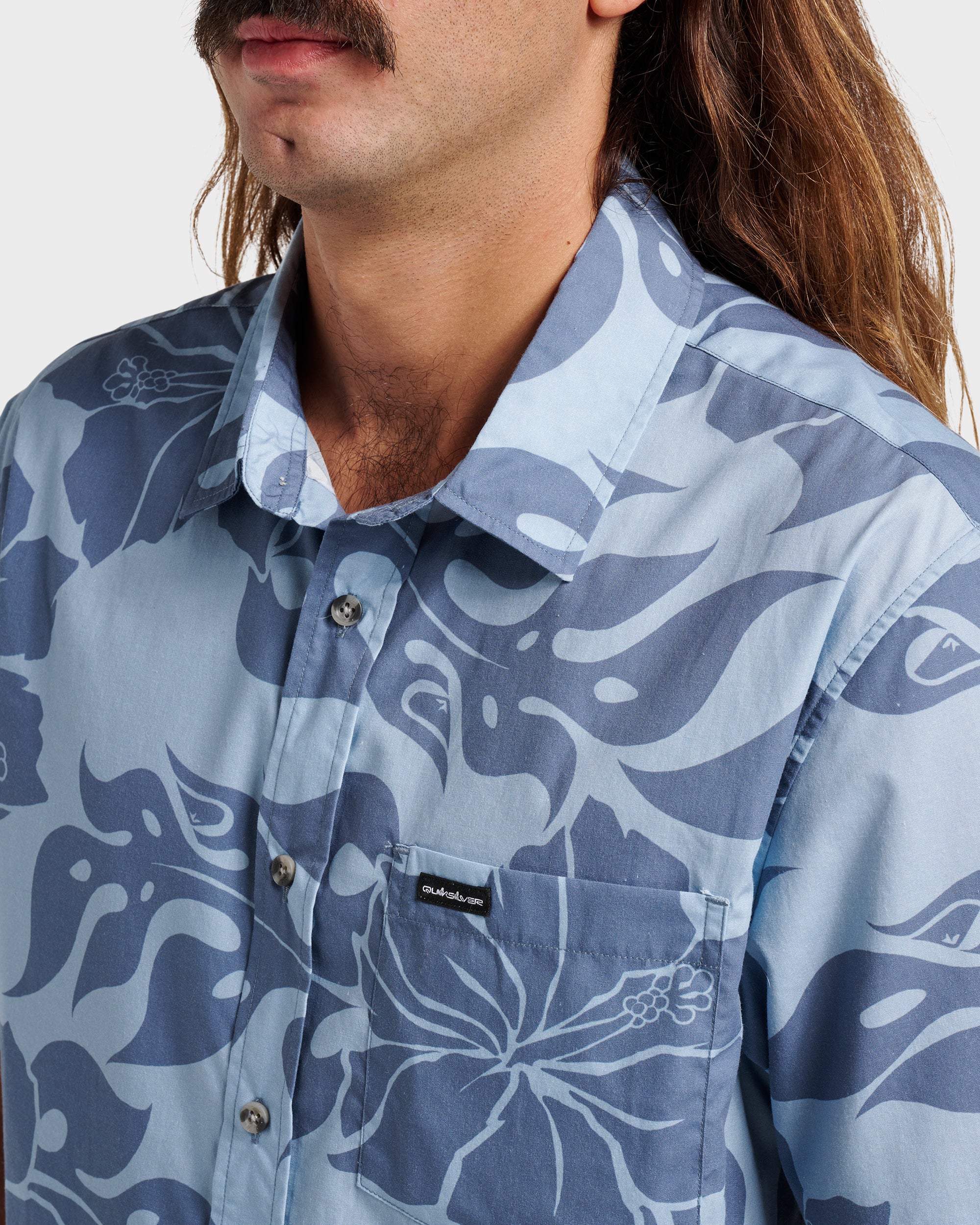 Oceanview Classic Short Sleeve Shirt - Ashley Blue - Image 4
