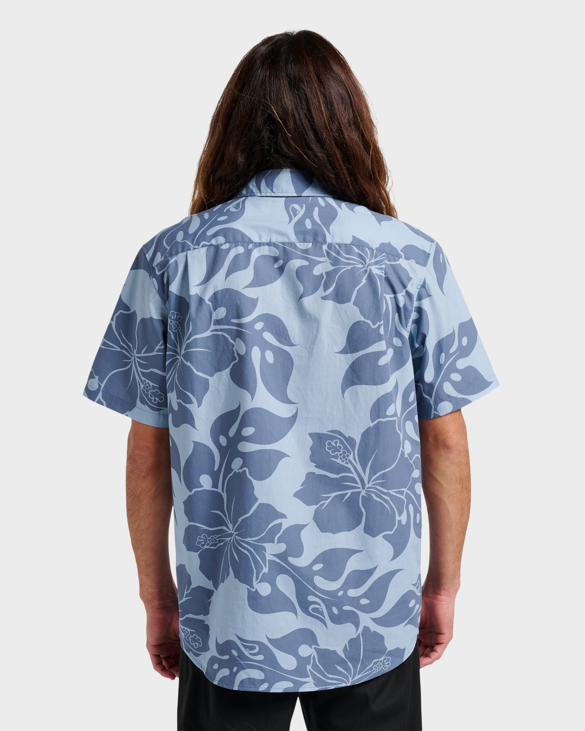 Oceanview Classic Short Sleeve Shirt - Ashley Blue - Image 2