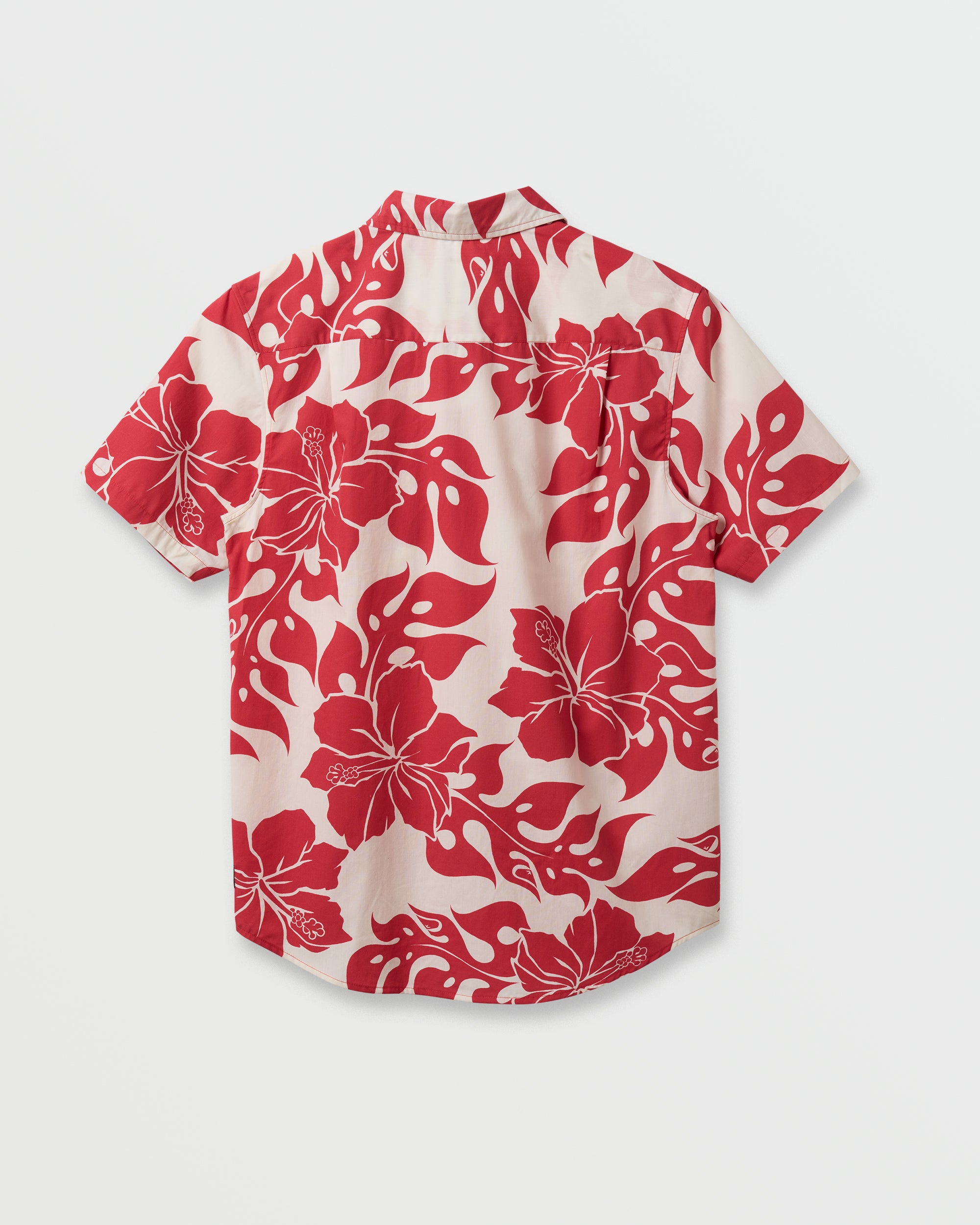 Oceanview Classic Short Sleeve Shirt - Mineral Red - Image 6