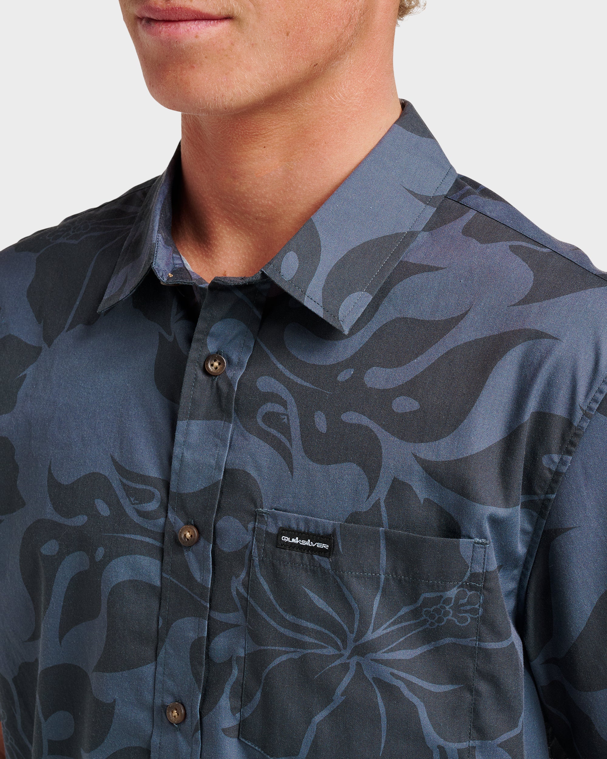 Oceanview Classic Short Sleeve Shirt - Phantom - Image 4
