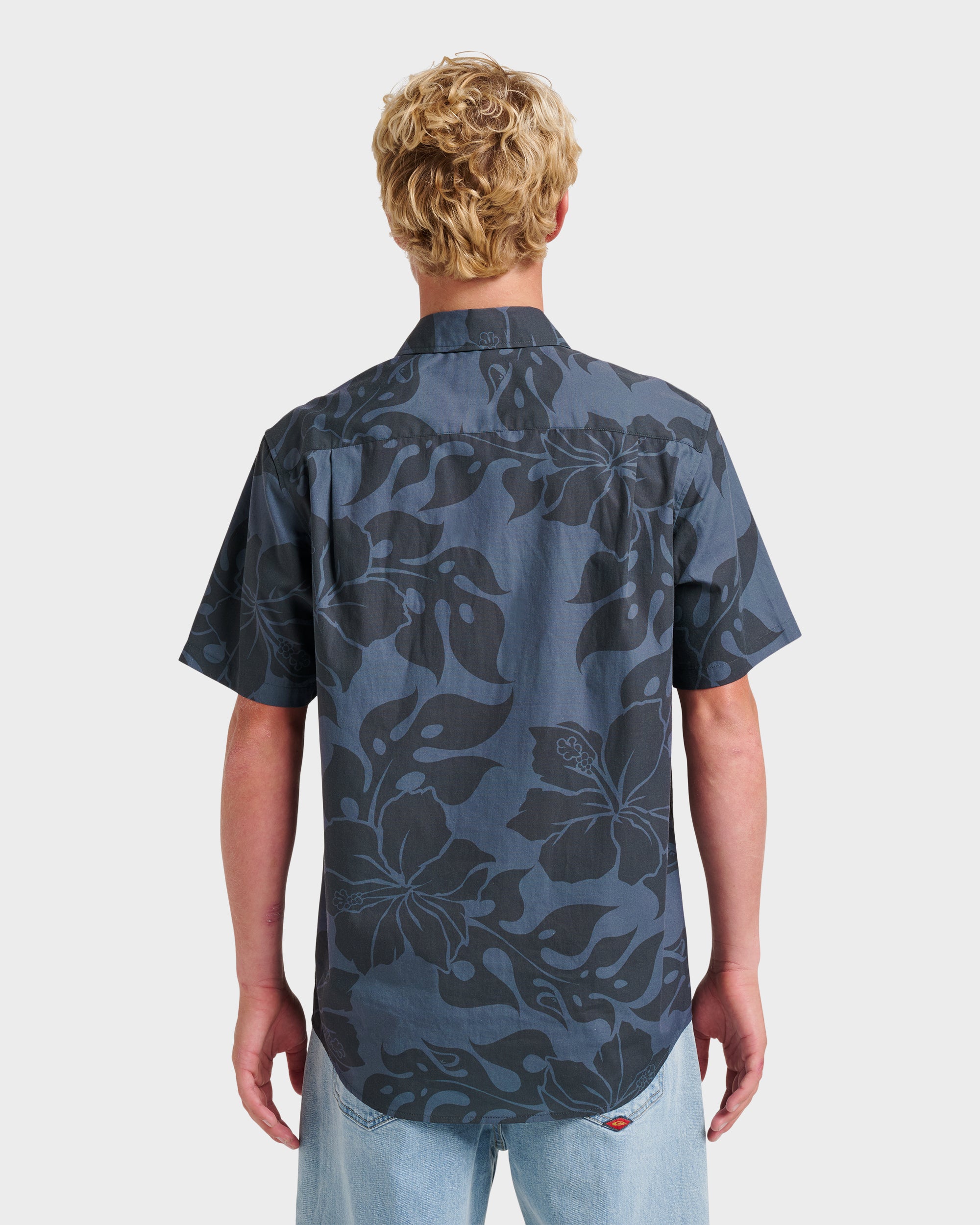 Oceanview Classic Short Sleeve Shirt - Phantom - Image 2