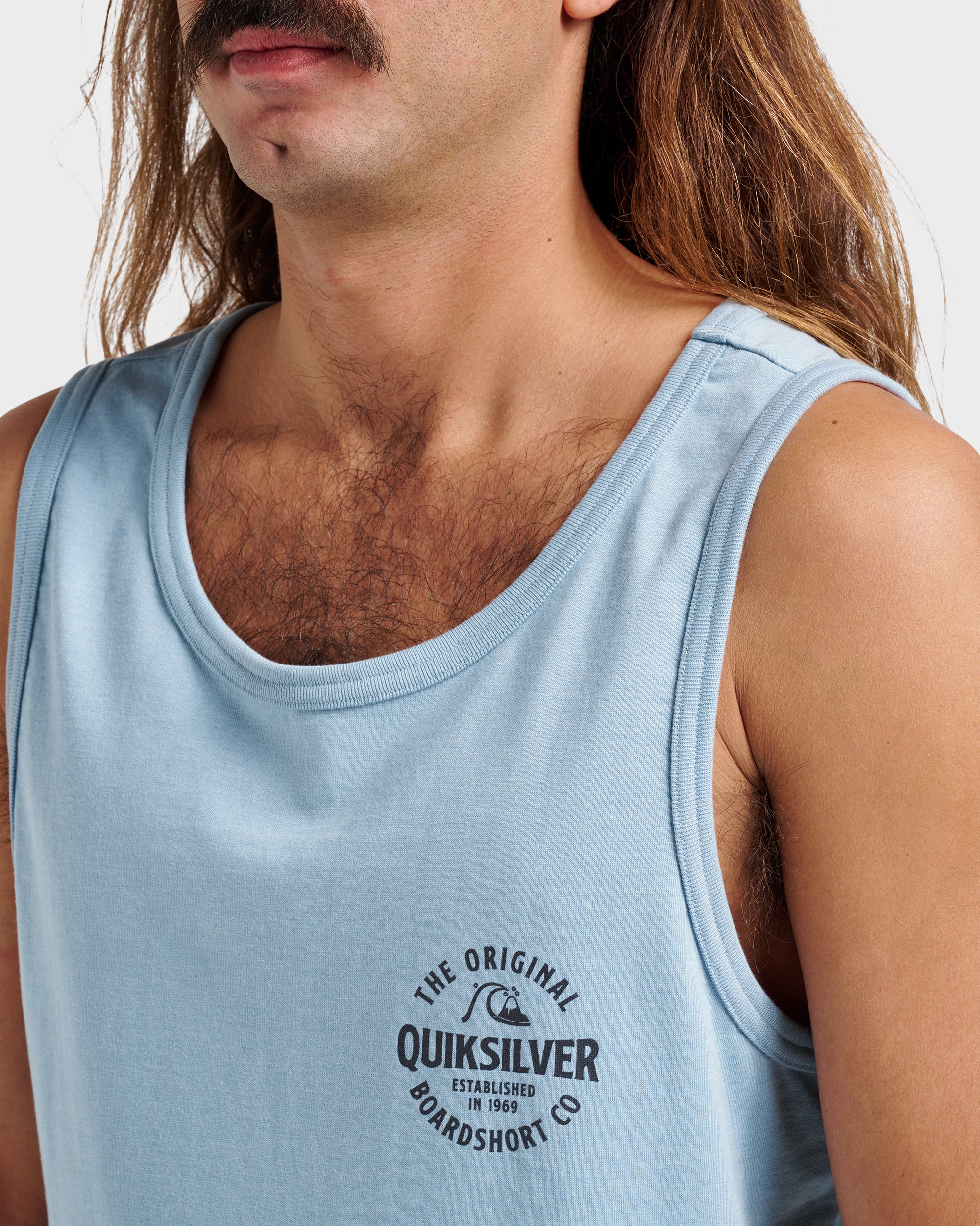 Locked Up Tank - Ashley Blue Heather - Image 4