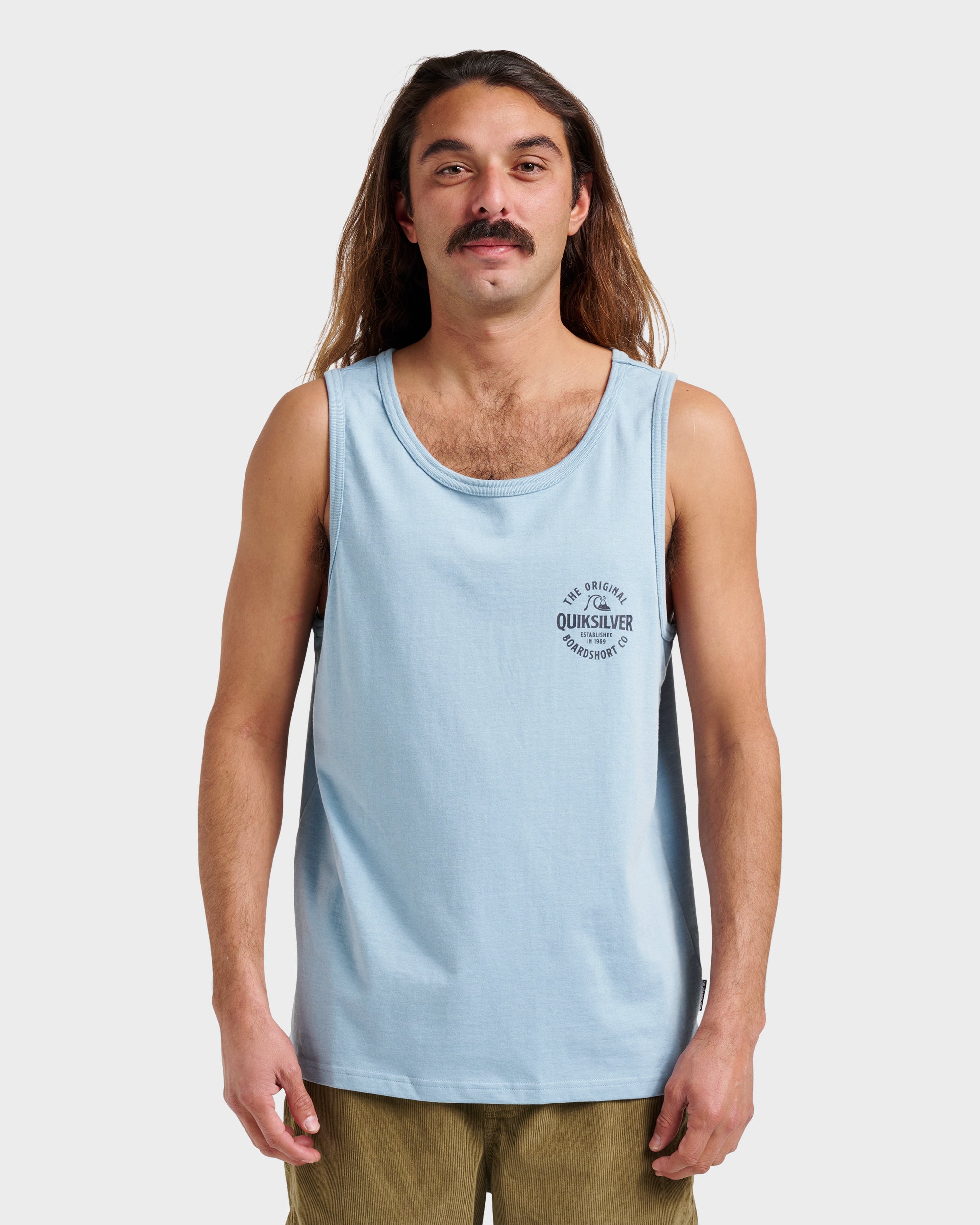 Locked Up Tank - Ashley Blue Heather