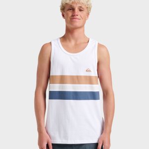 Og Stripe Tank - White