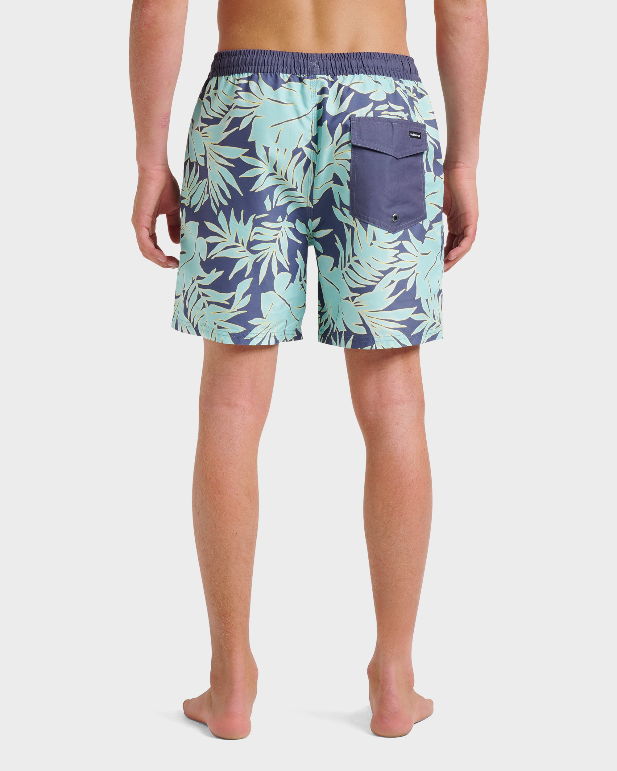 Everyday Trippin Palm Swim Trunks - Graystone - Image 2