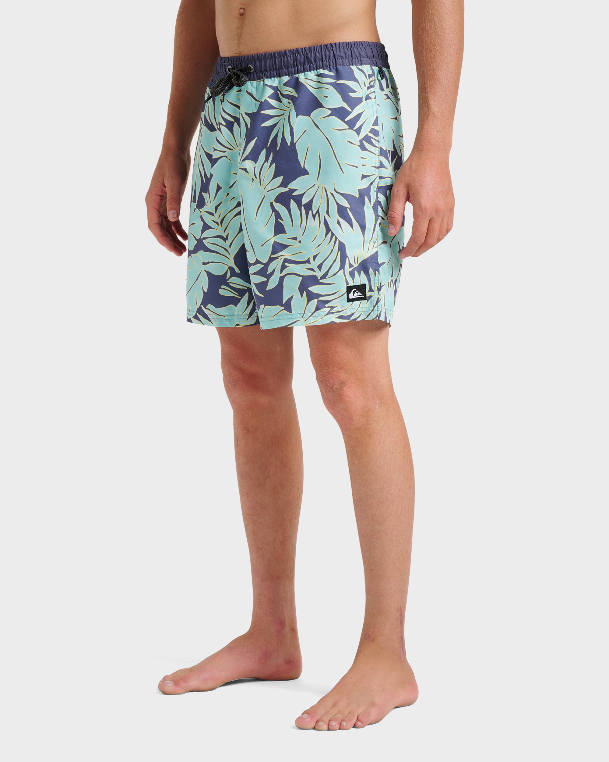 Everyday Trippin Palm Swim Trunks - Graystone - Image 3