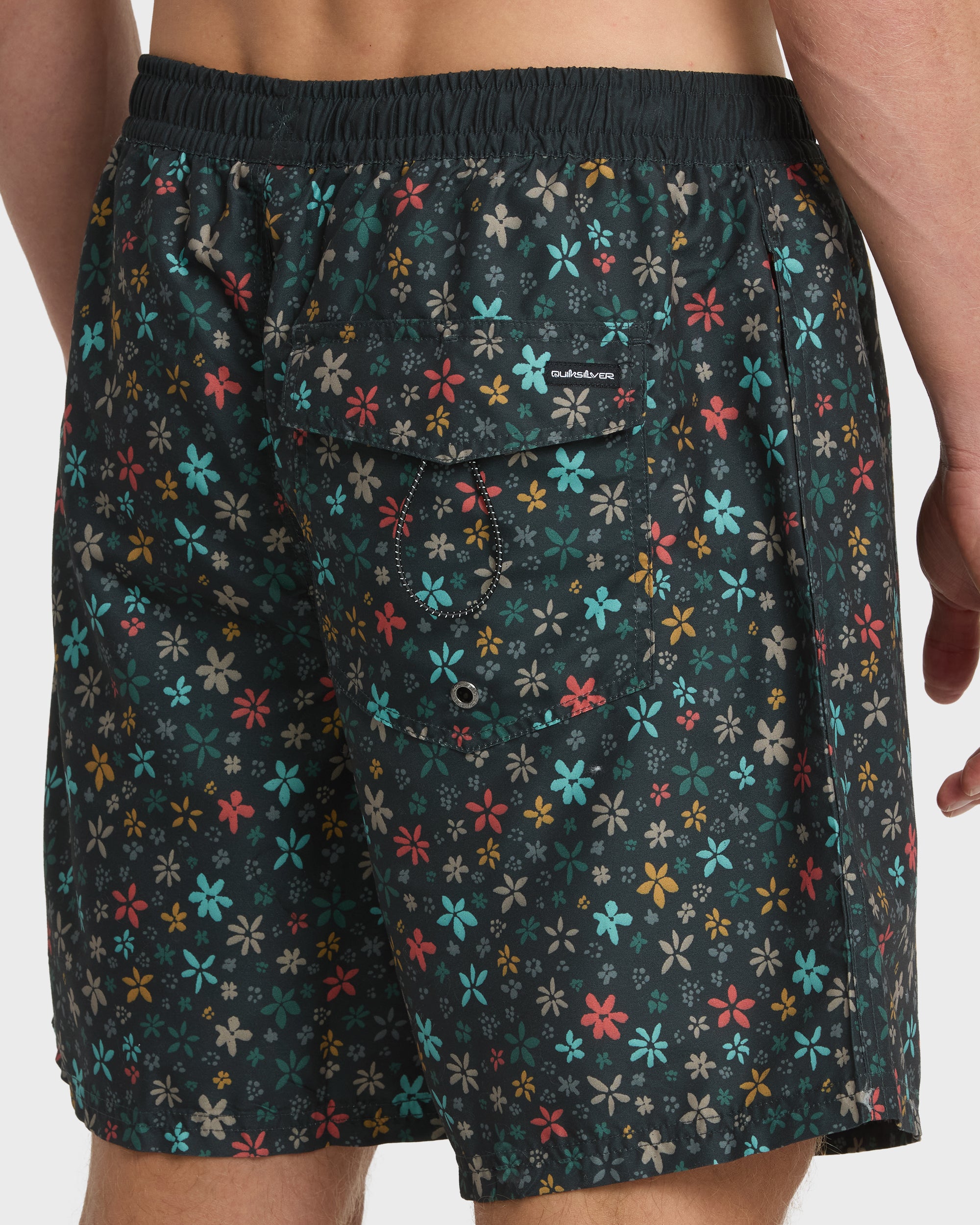 Everyday Ditsy Floral Swim Trunks - Black - Image 5
