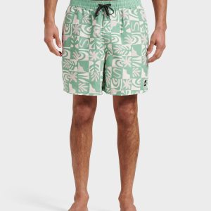 Everyday Terra Swim Trunks - Granite Green
