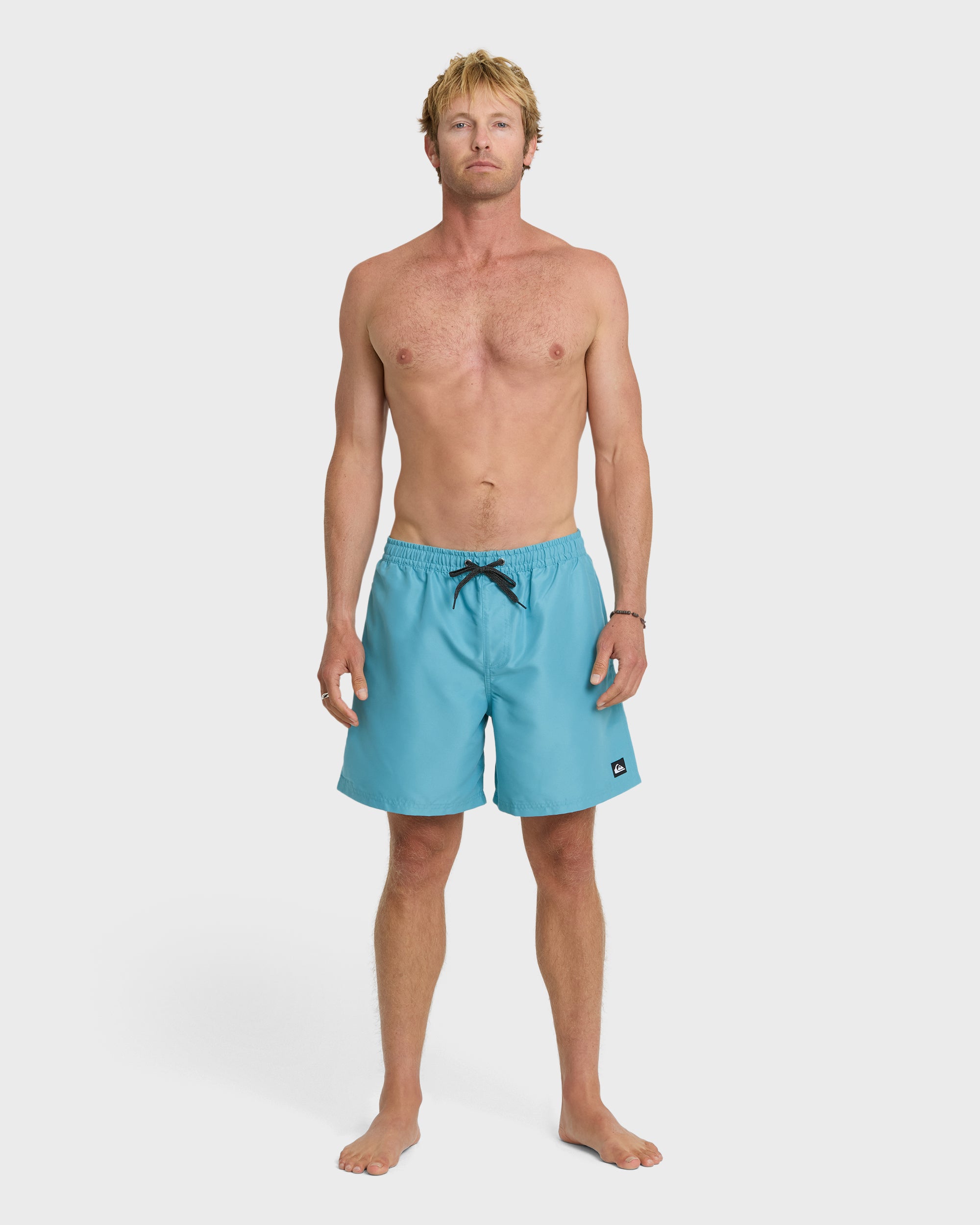 Everyday Solid 17 Swim Trunks - Dusty Turquoise - Image 3