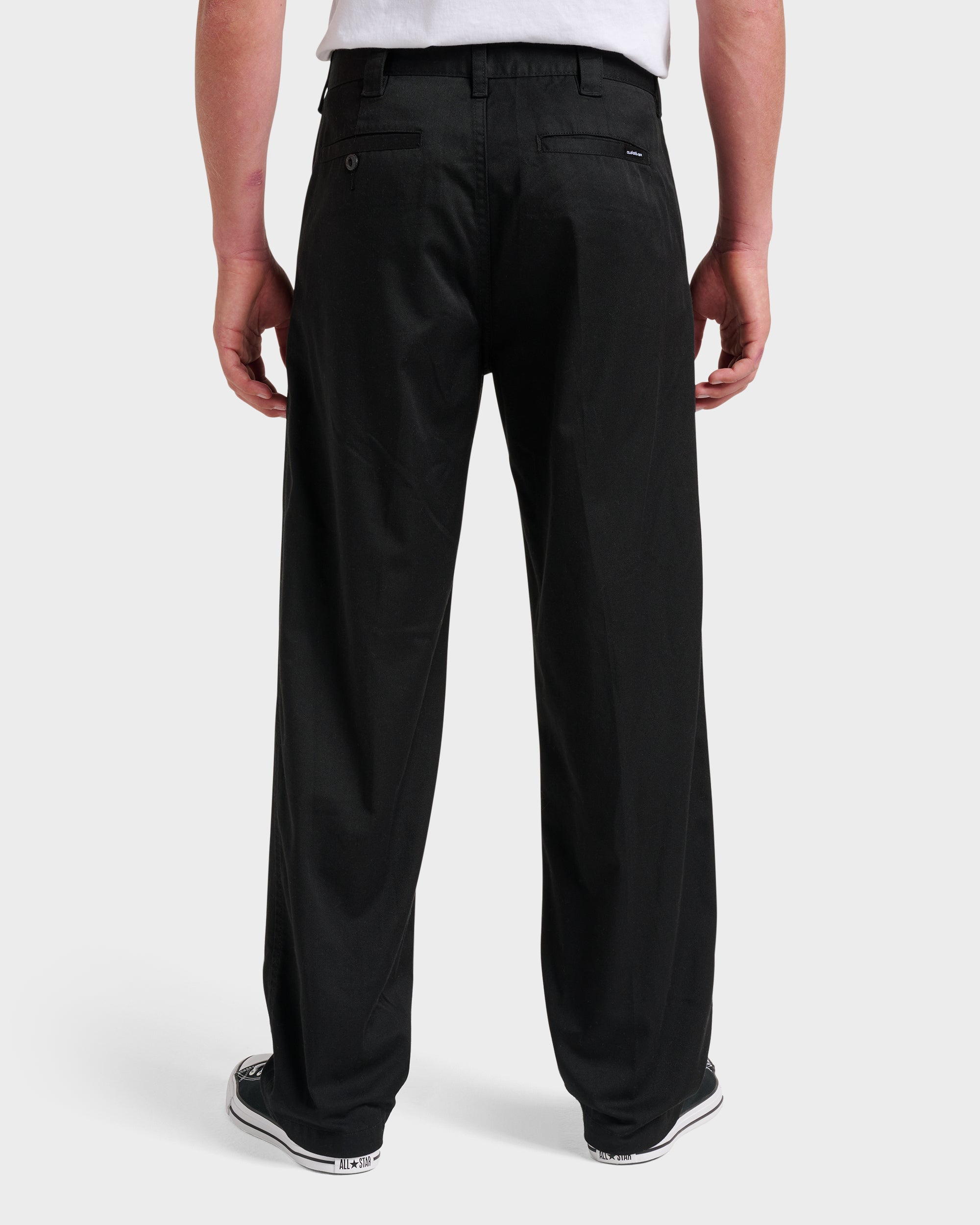 Union Stretch Pants - Black - Image 3
