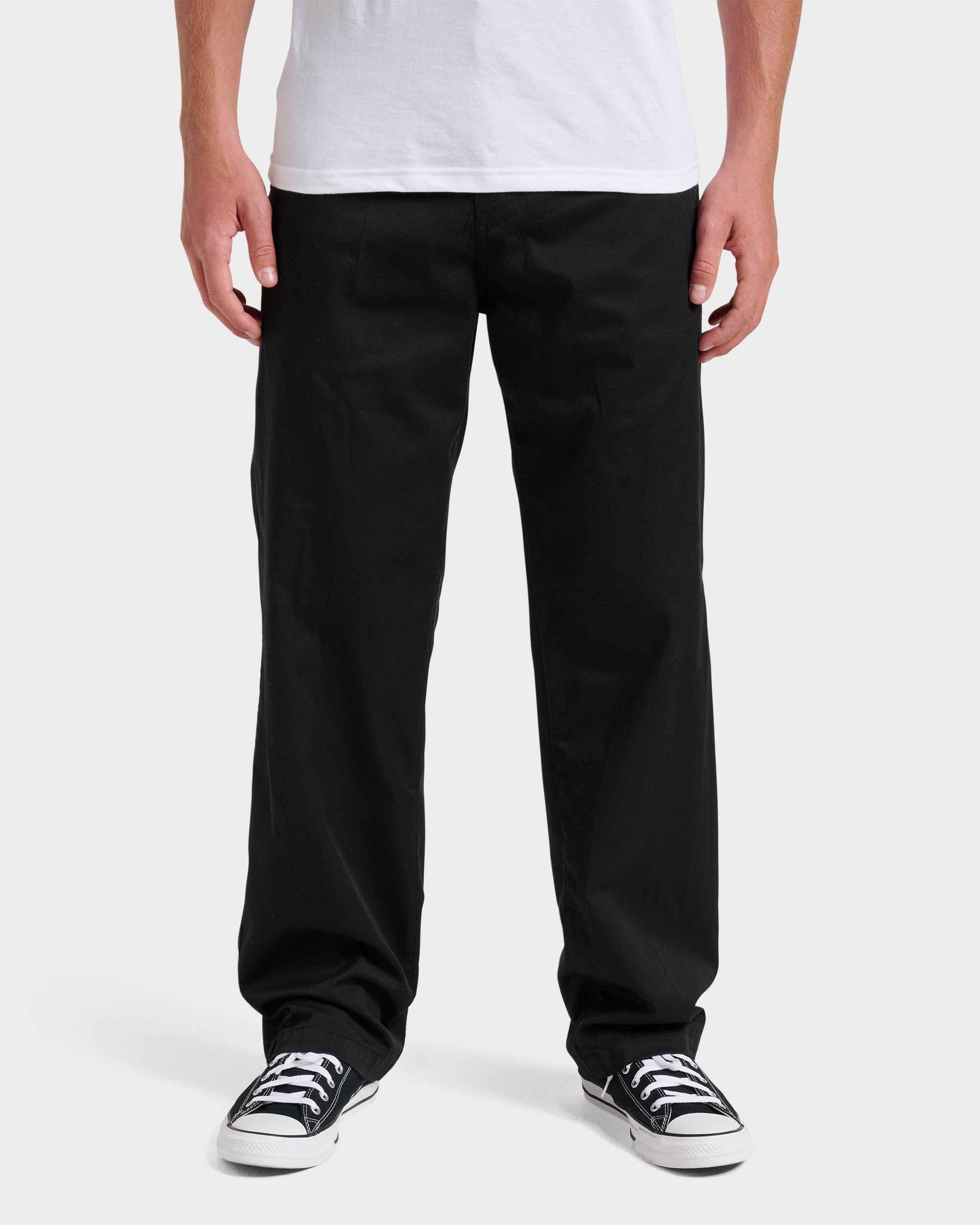 Union Stretch Pants - Black - Image 2