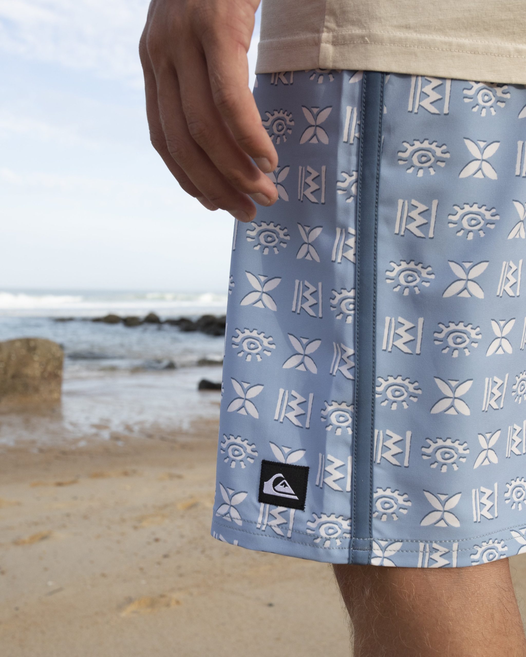 Surfsilk Etched 19 Boardshorts - Ashley Blue