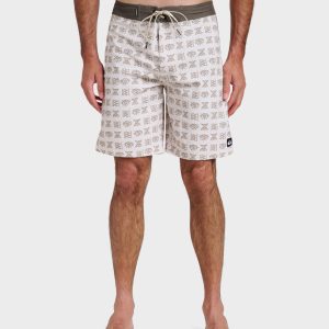 Surfsilk Etched 19 Boardshorts - Silver Birch