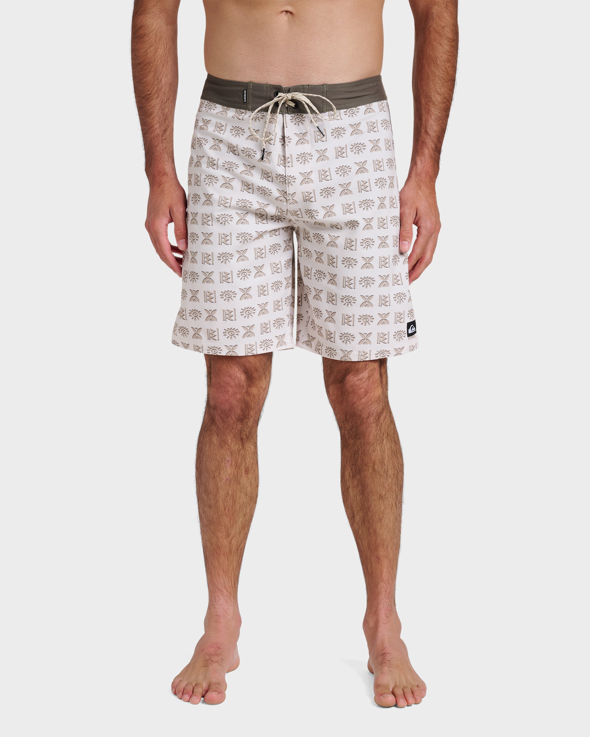 Surfsilk Etched 19 Boardshorts - Silver Birch