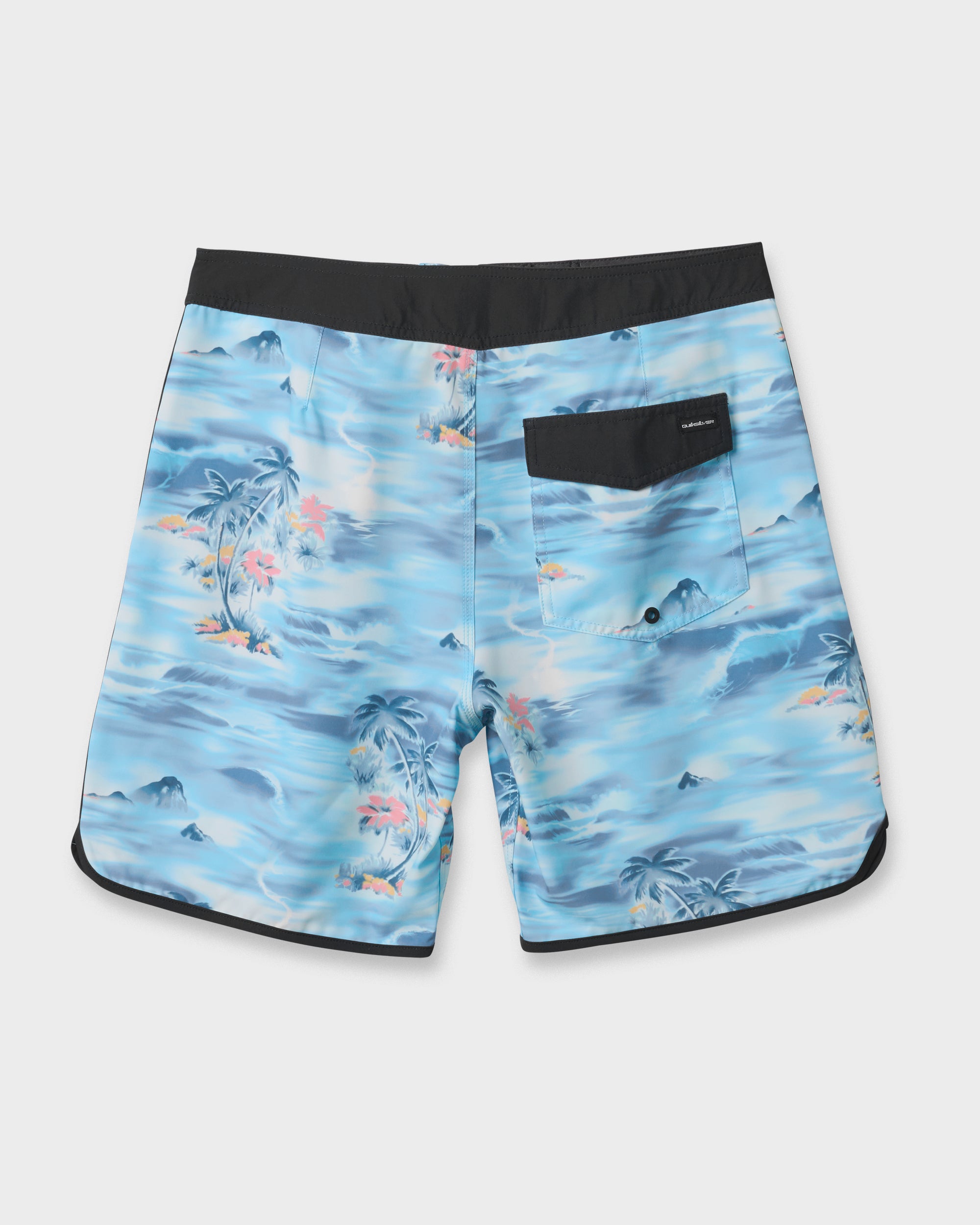 Surfsilk Tropical Surf 19 Boardshorts - Total Eclipse - Image 5