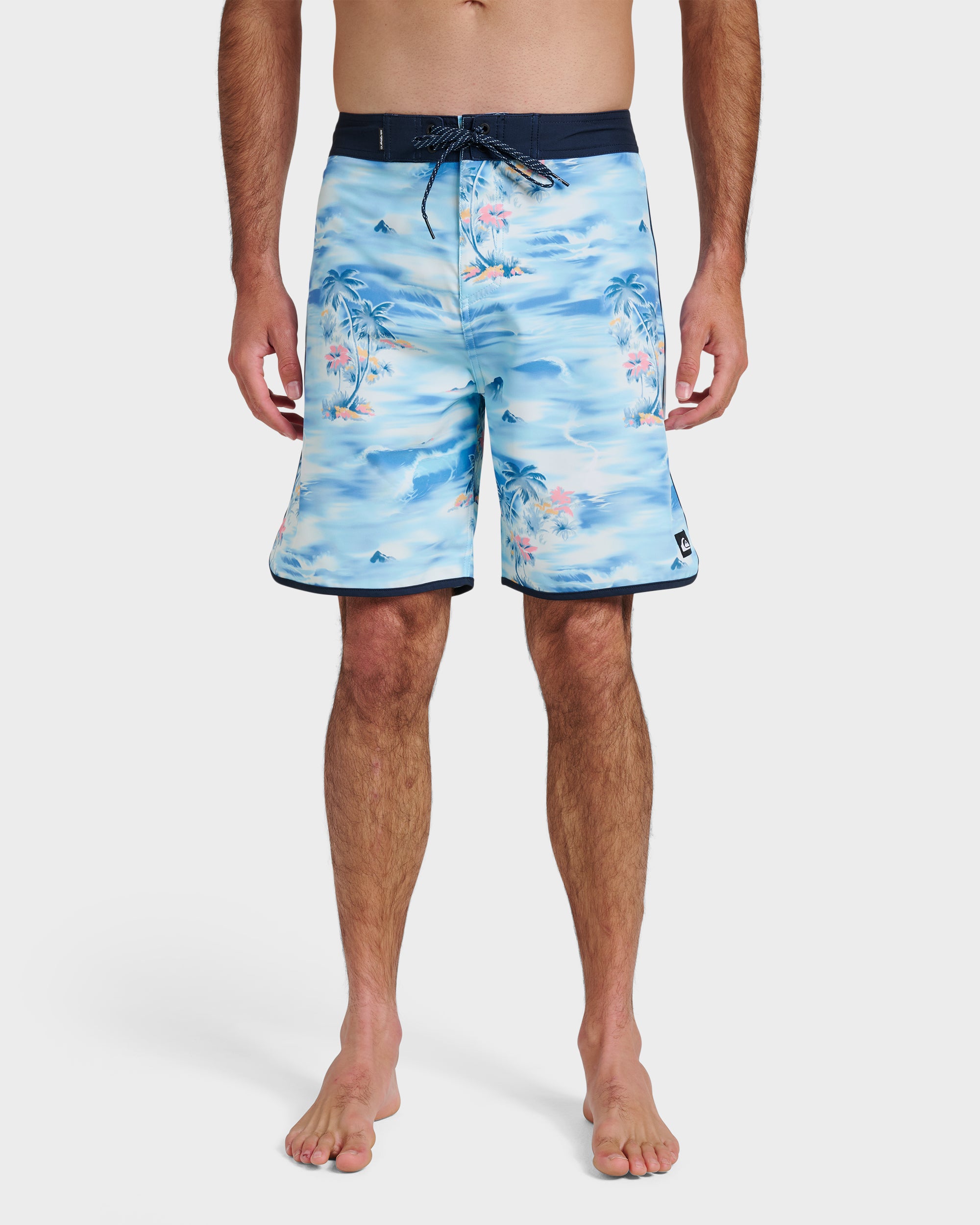 Surfsilk Tropical Surf 19 Boardshorts - Total Eclipse