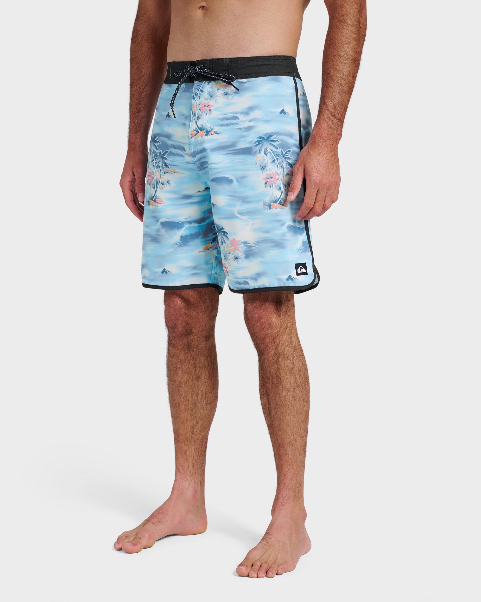 Surfsilk Tropical Surf 19 Boardshorts - Total Eclipse - Image 3