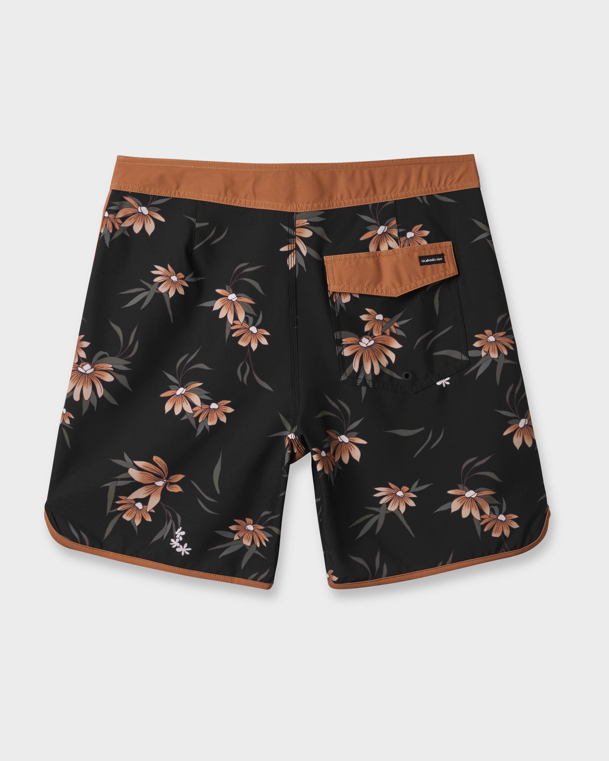 Surfsilk Costal Flora 19 Boardshorts - Black - Image 5