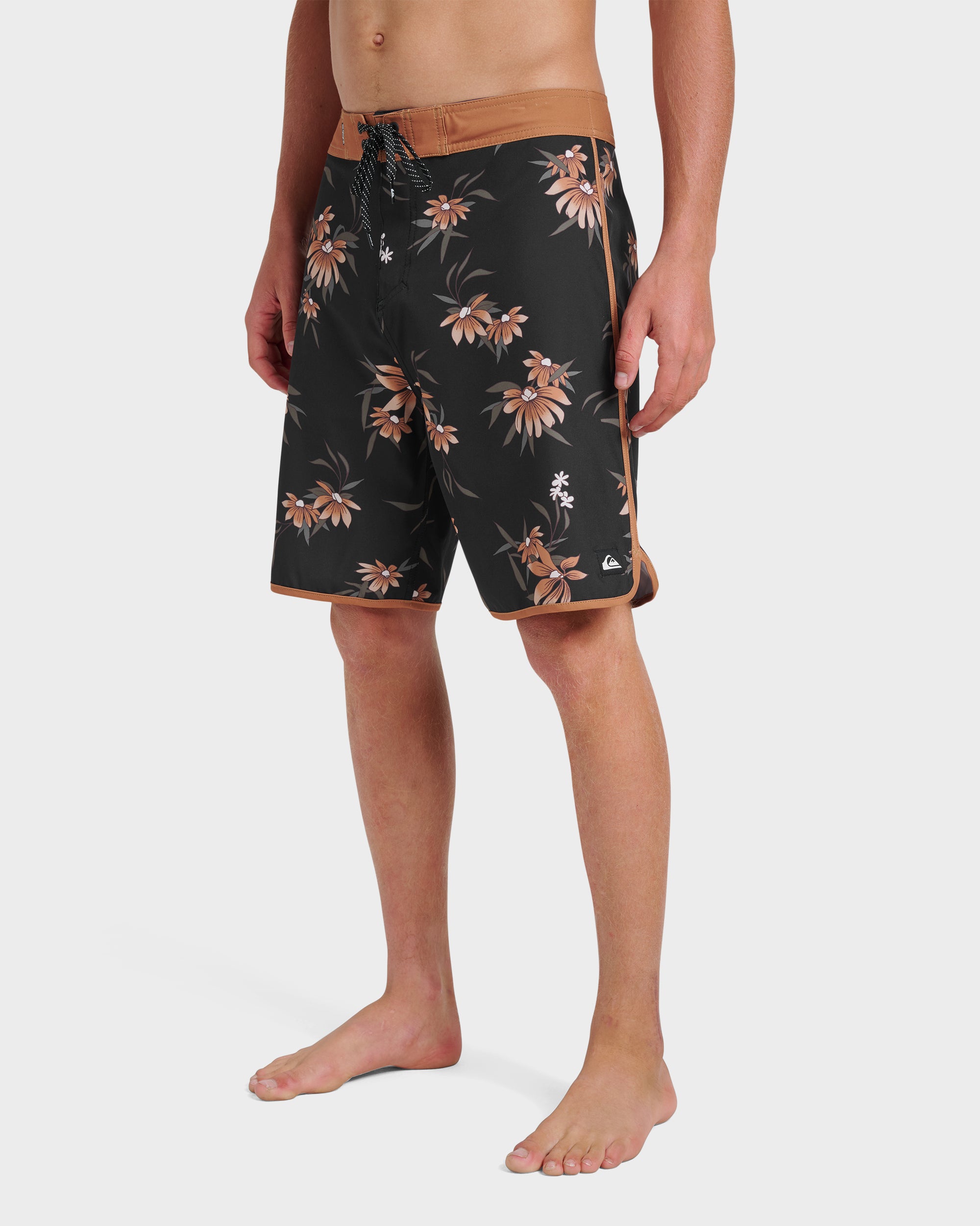Surfsilk Costal Flora 19 Boardshorts - Black - Image 3