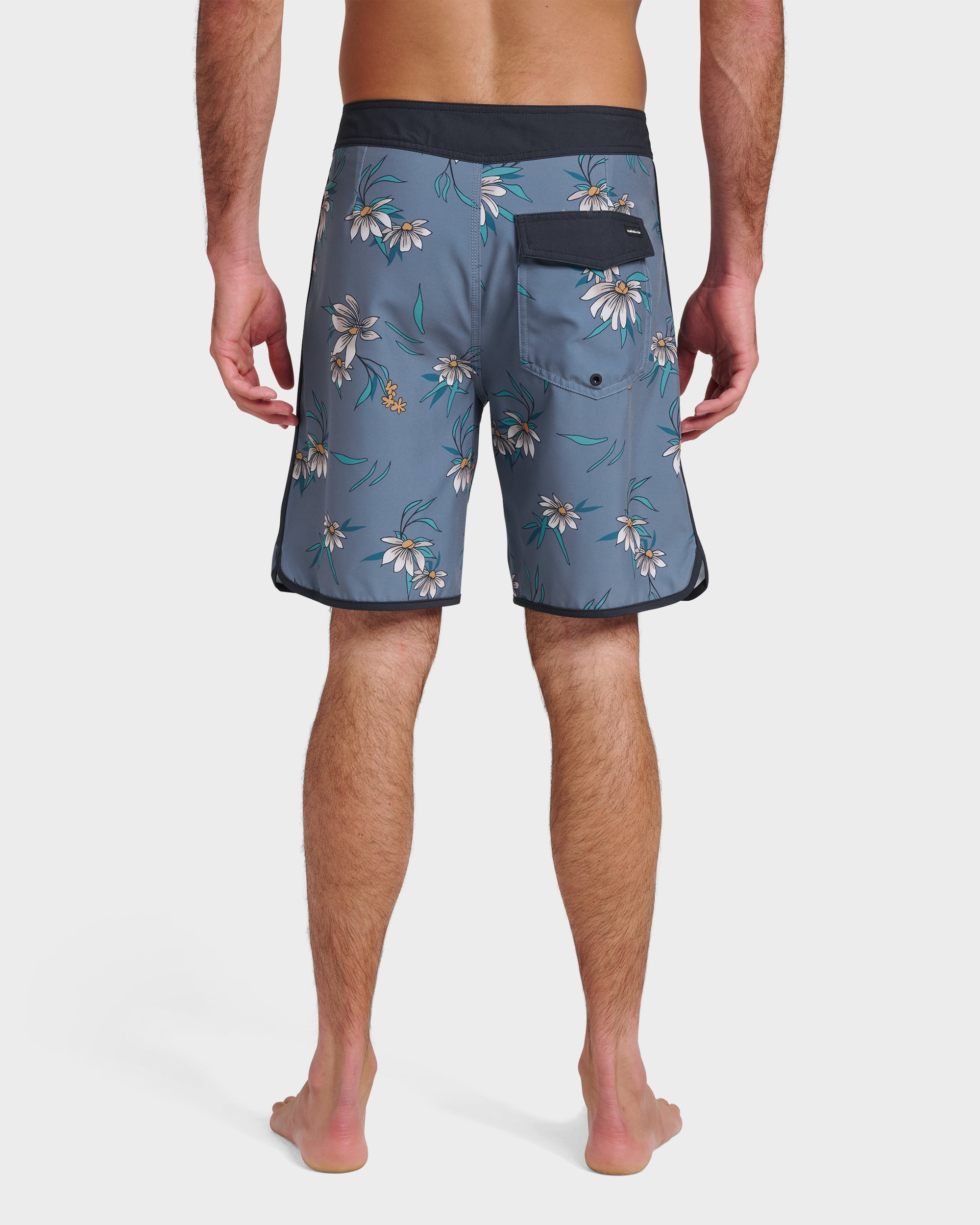 Surfsilk Costal Flora 19 Boardshorts - China Blue - Image 2