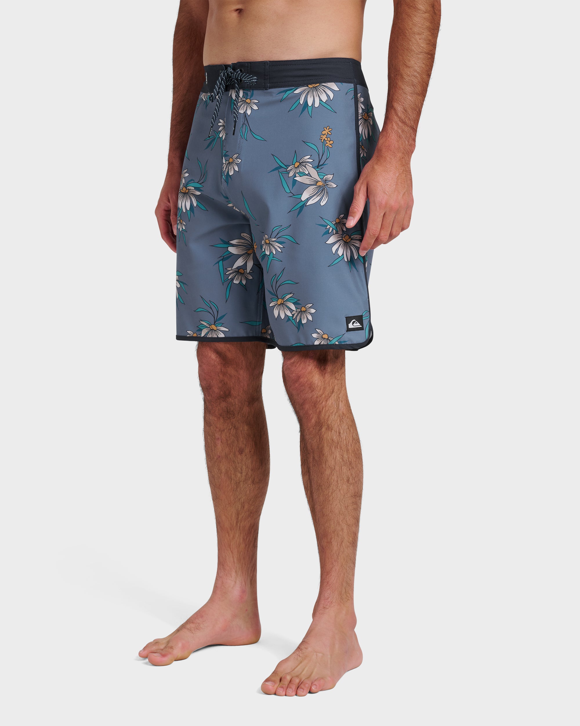 Surfsilk Costal Flora 19 Boardshorts - China Blue - Image 3