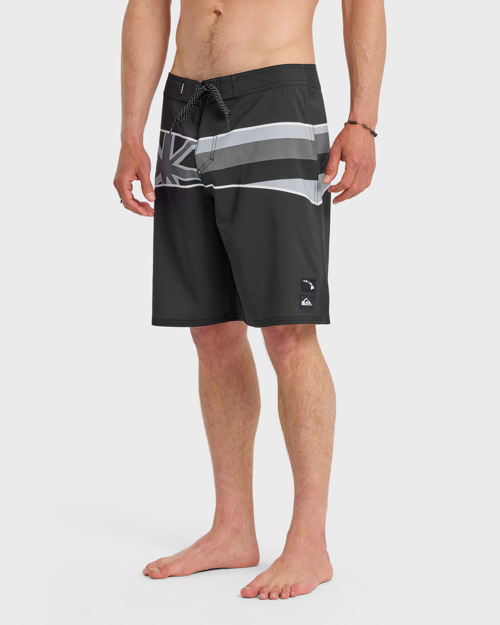 Hi Panel 20 Boardshorts - Black - Image 4