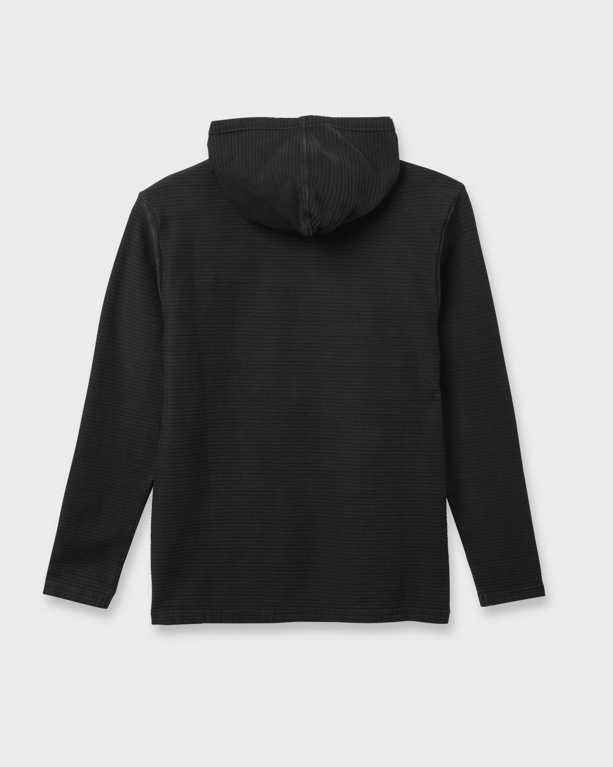 Alamitos Long Sleeve Hooded Top - Black - Image 6