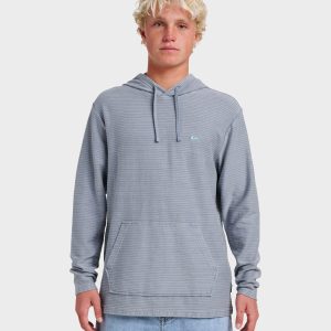 Alamitos Long Sleeve Hooded Top - China Blue