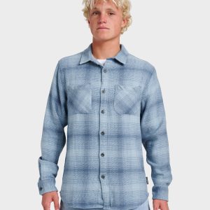 Dna Flannel Shirt - China Blue
