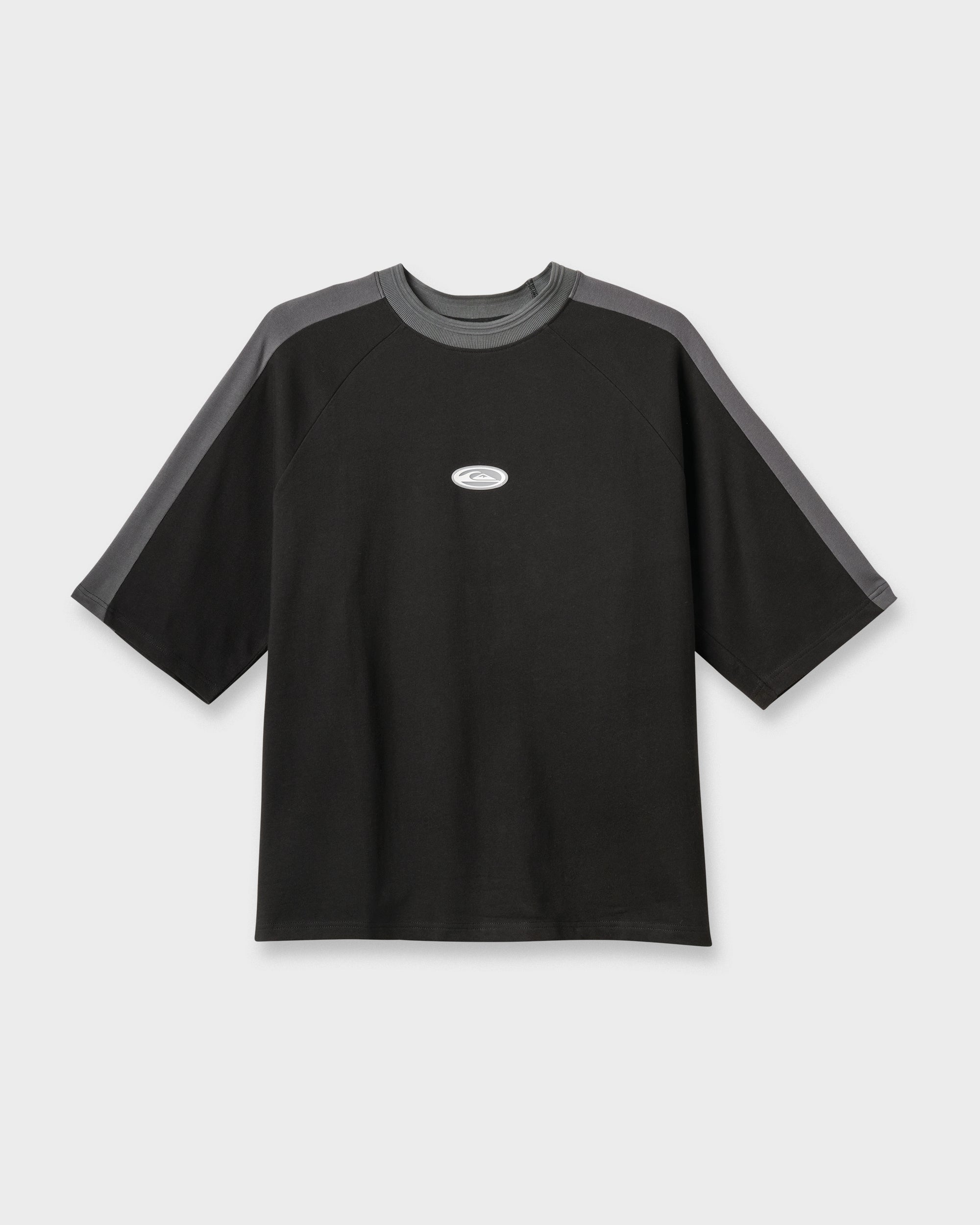Apex Raglan Tee - Black - Image 5