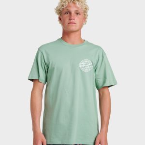Mirrored Classic T-shirt - Granite Green