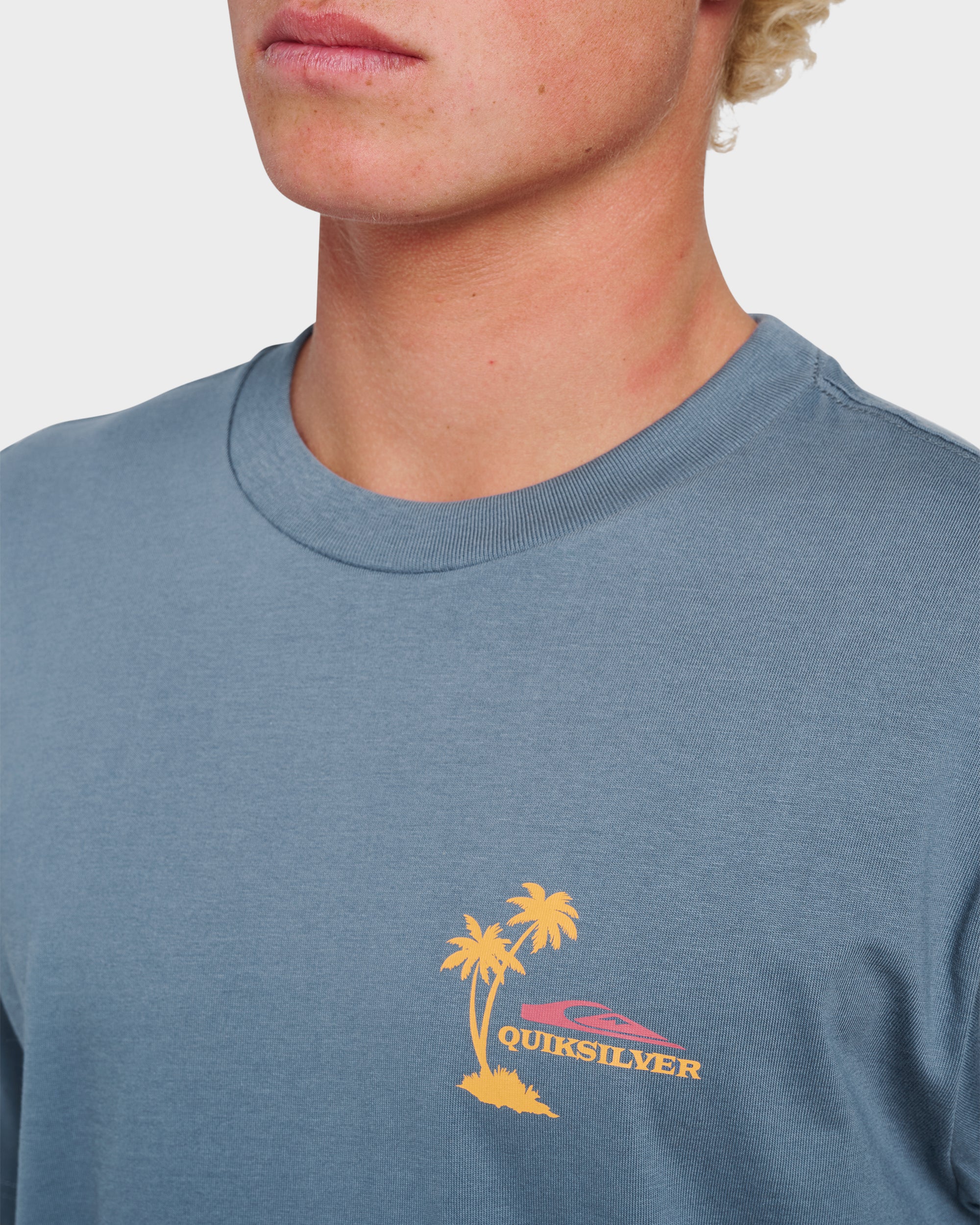 Tropical Surf Classic T-shirt - China Blue - Image 4
