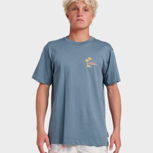 Tropical Surf Classic T-shirt - China Blue