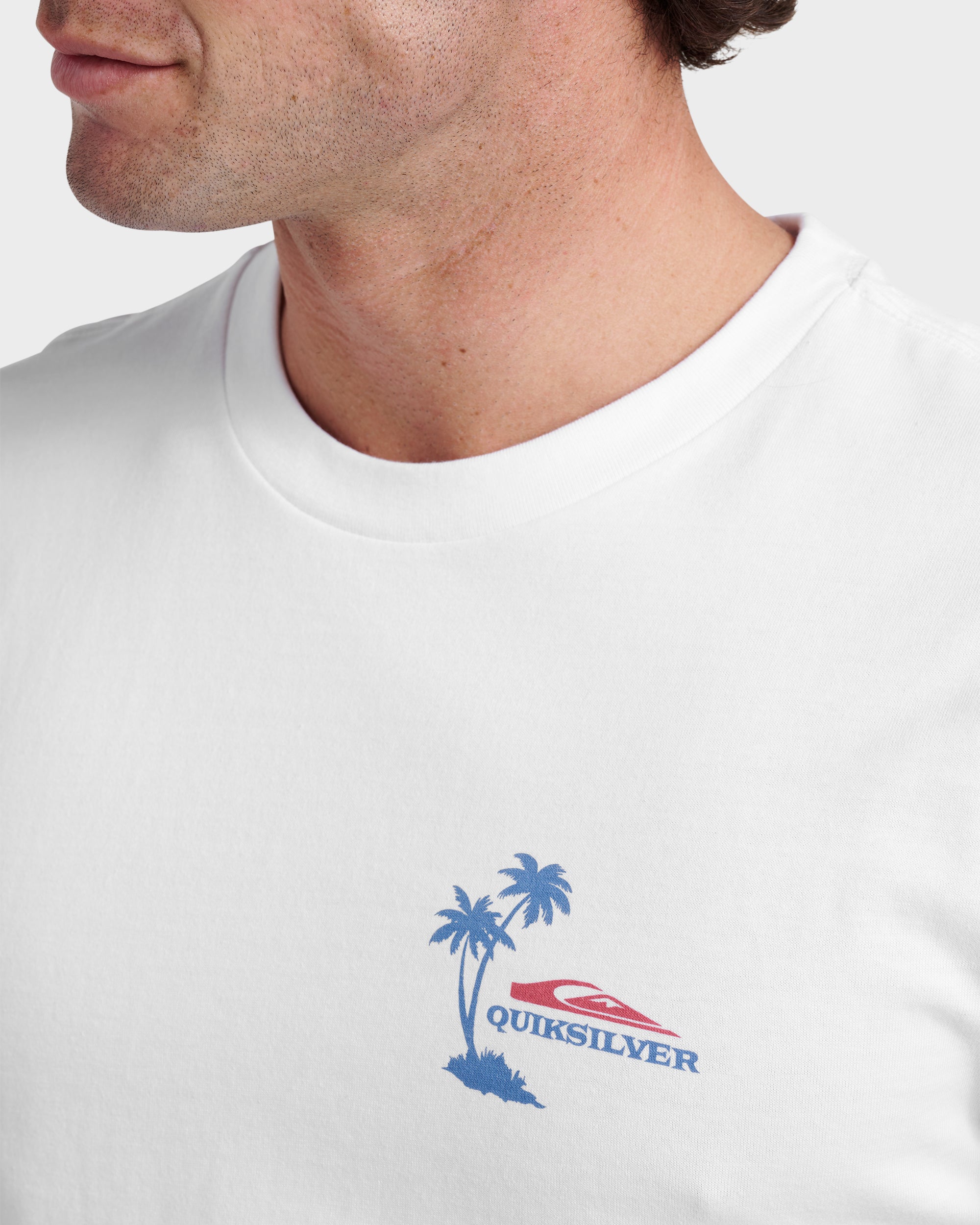 Tropical Surf Classic T-shirt - White - Image 4