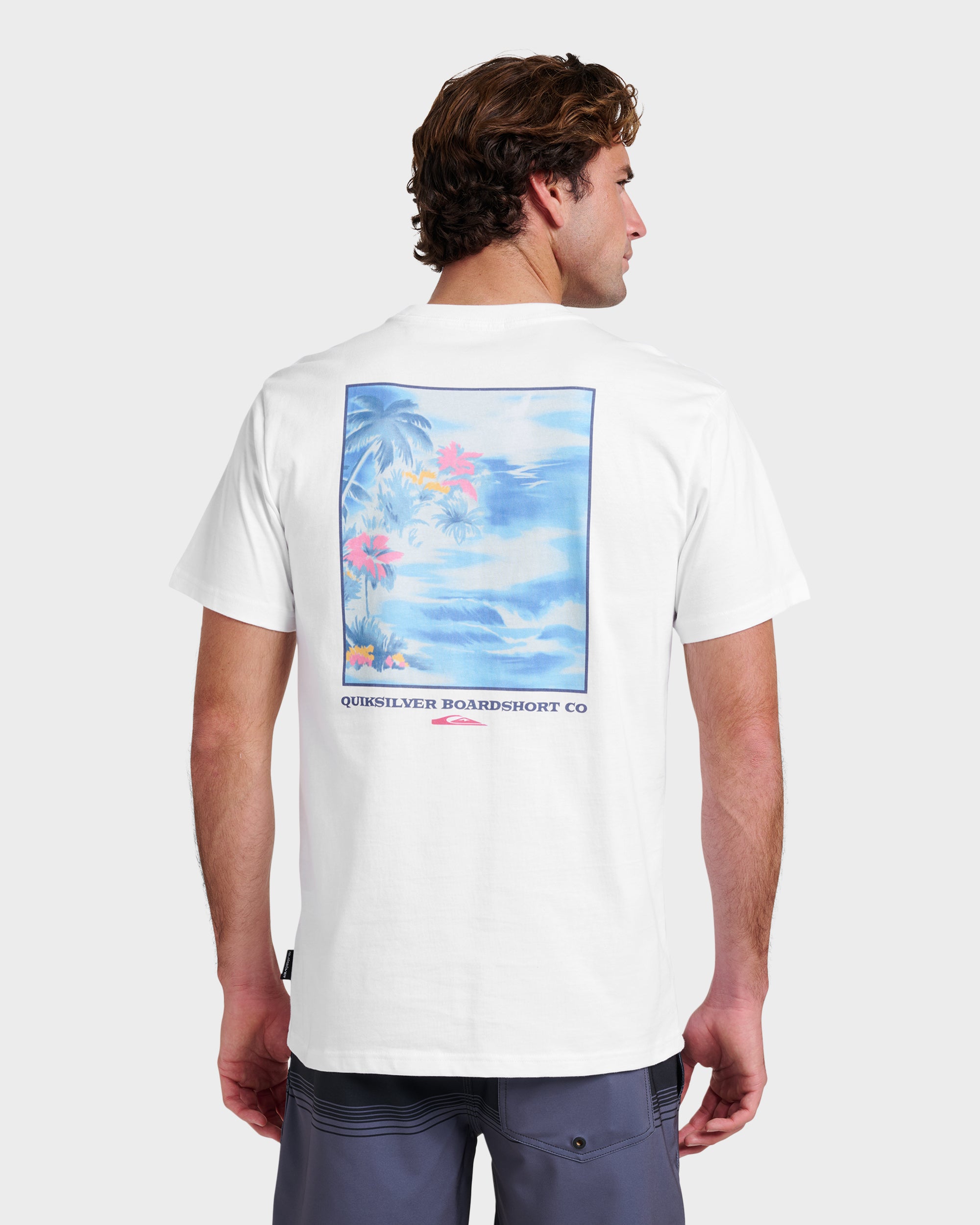 Tropical Surf Classic T-shirt - White - Image 2