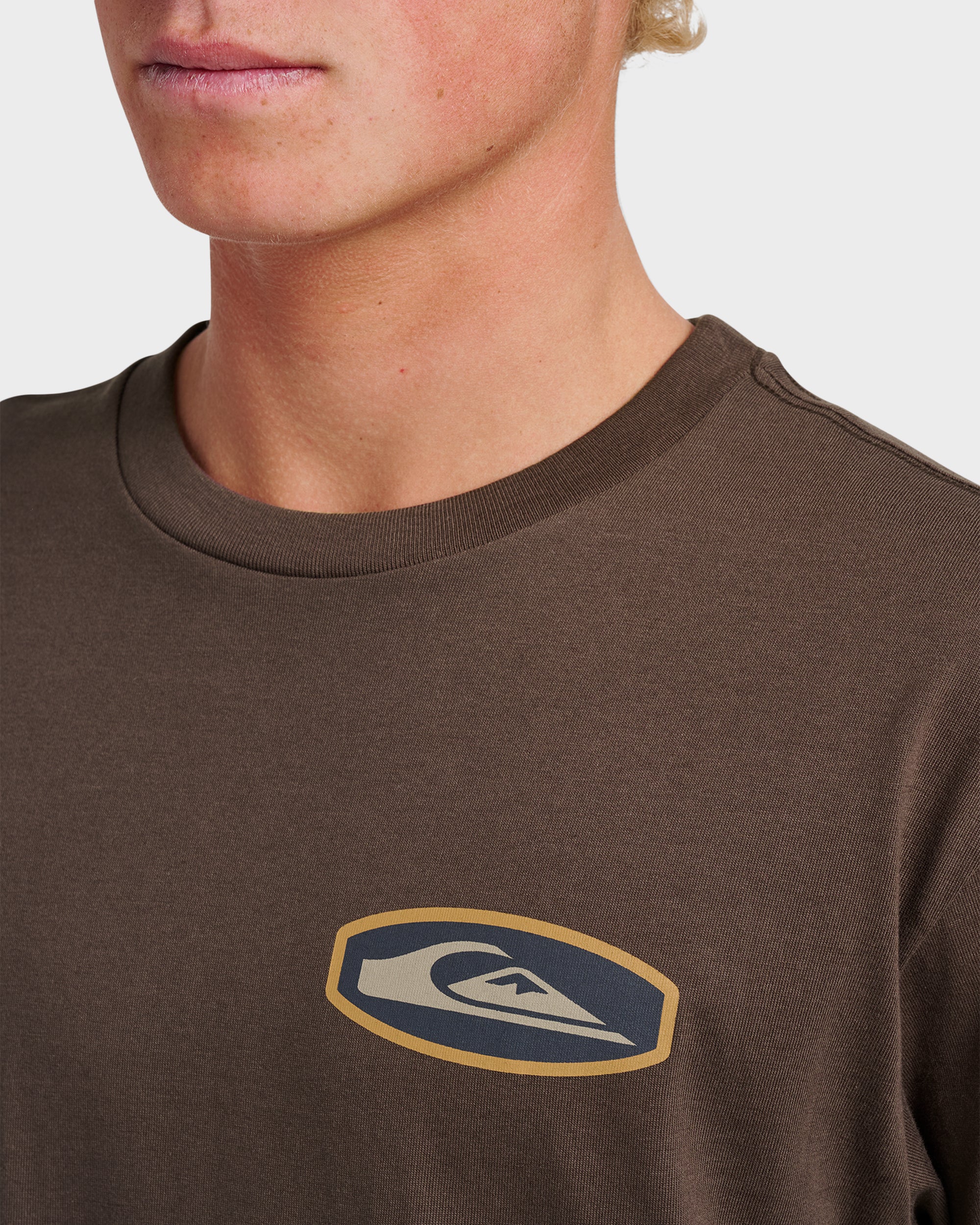 Stadium Emblem Classic T-shirt - Chocolate Brown - Image 4