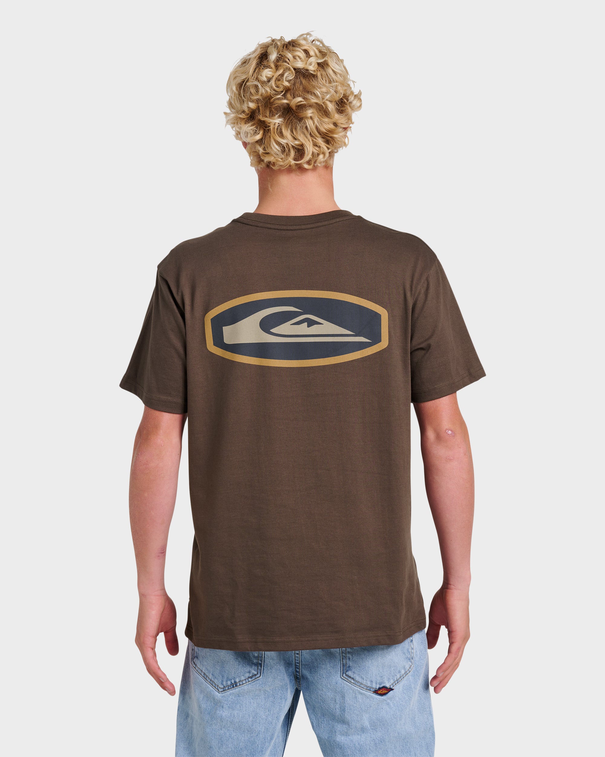 Stadium Emblem Classic T-shirt - Chocolate Brown - Image 2
