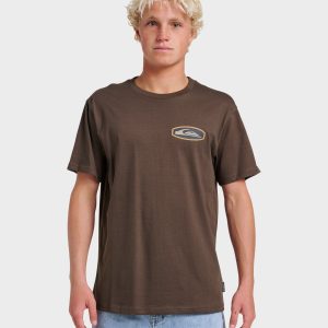 Stadium Emblem Classic T-shirt - Chocolate Brown