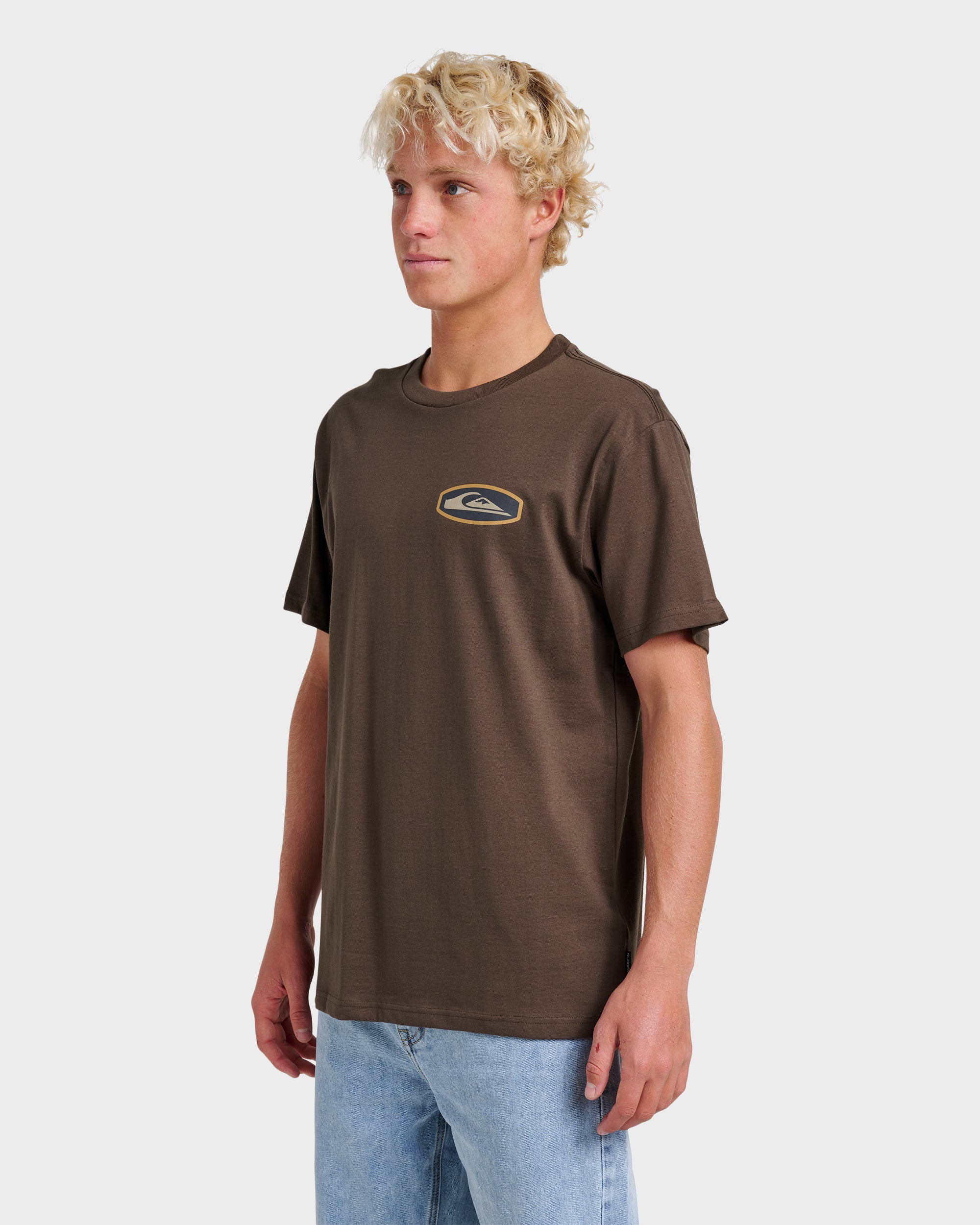 Stadium Emblem Classic T-shirt - Chocolate Brown - Image 3