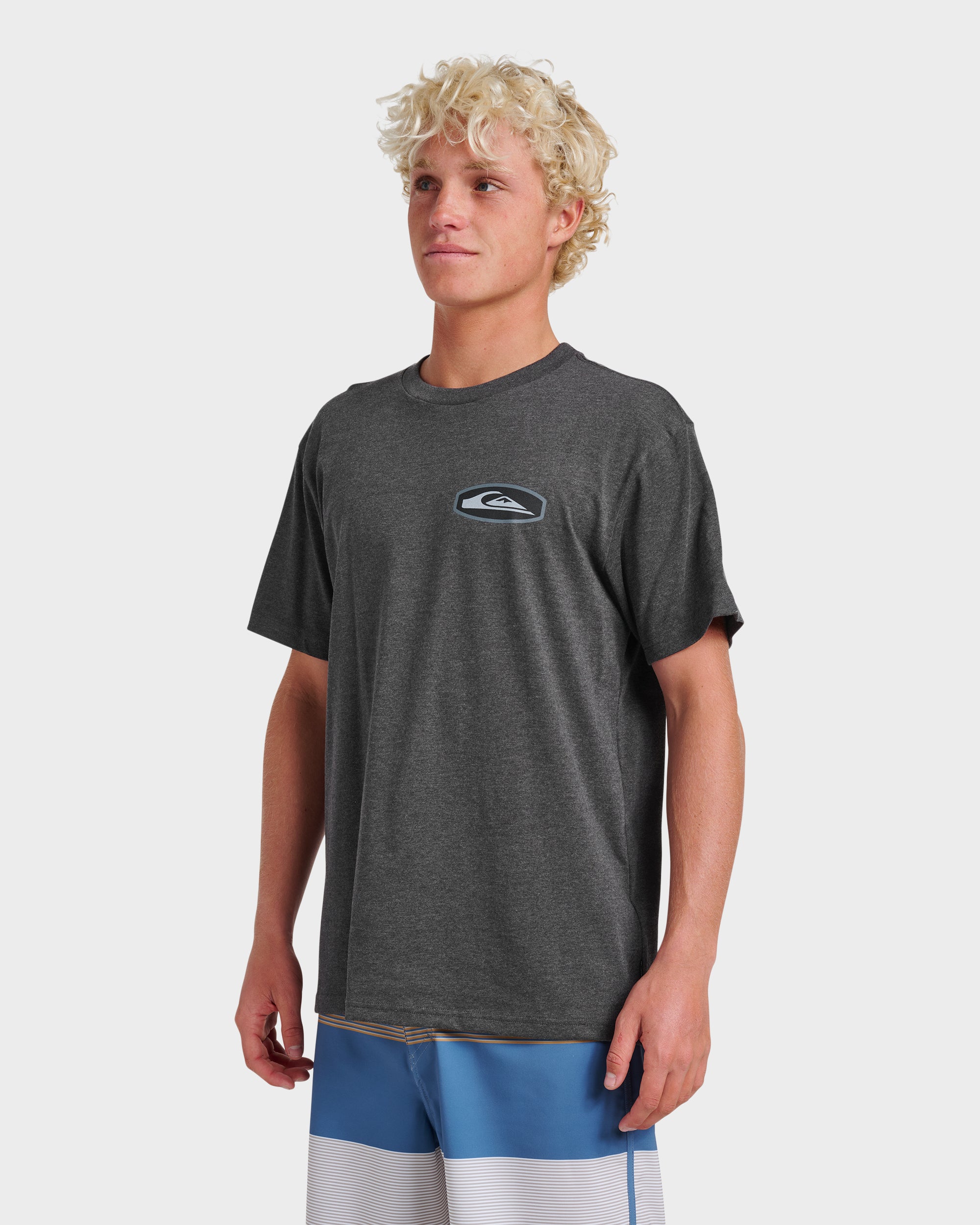 Stadium Emblem Classic T-shirt - Charcoal Heather - Image 3