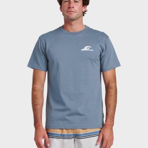 Primitive Scripture Classic T-shirt - China Blue