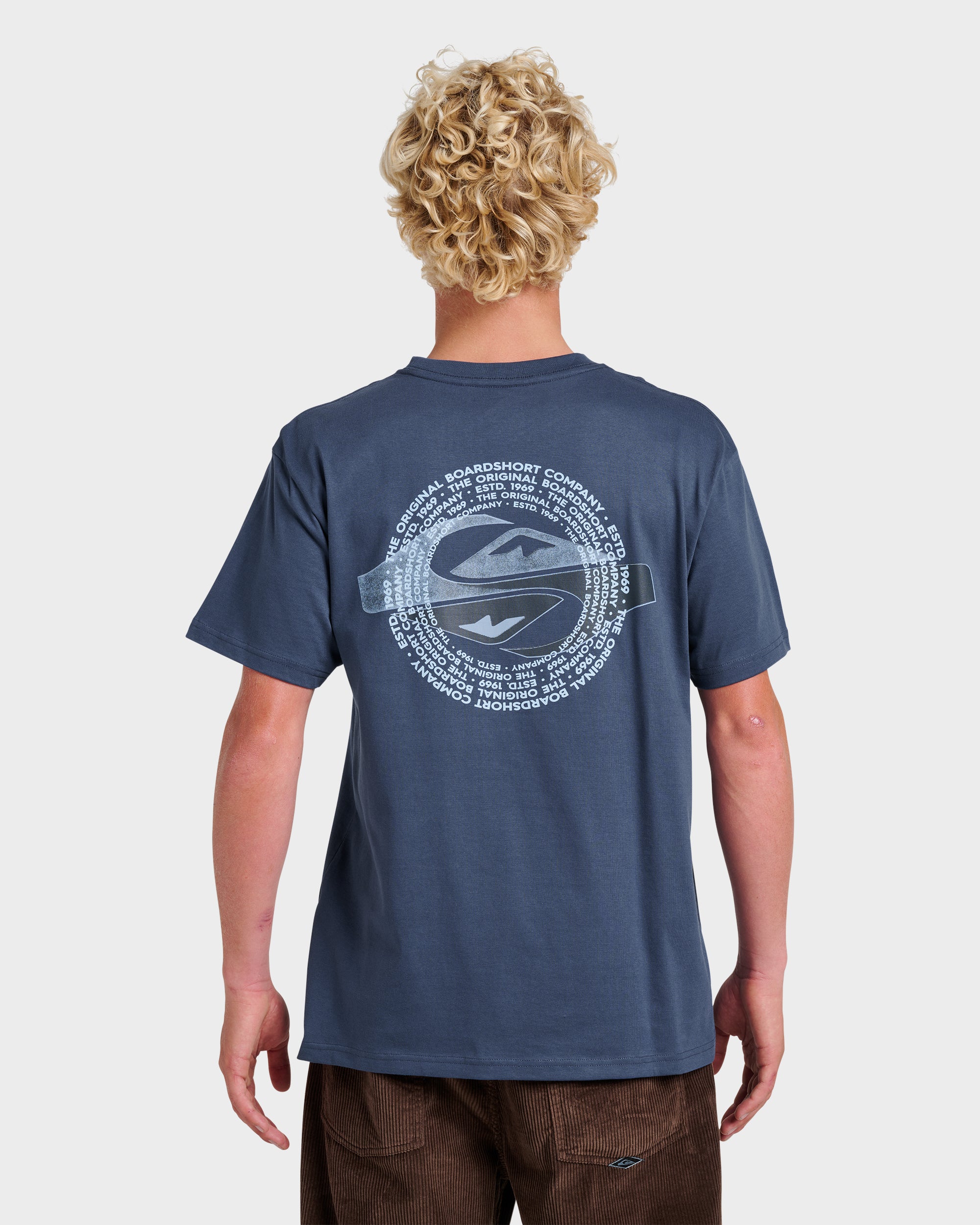Yin Vortex Classic T-shirt - Navy - Image 2